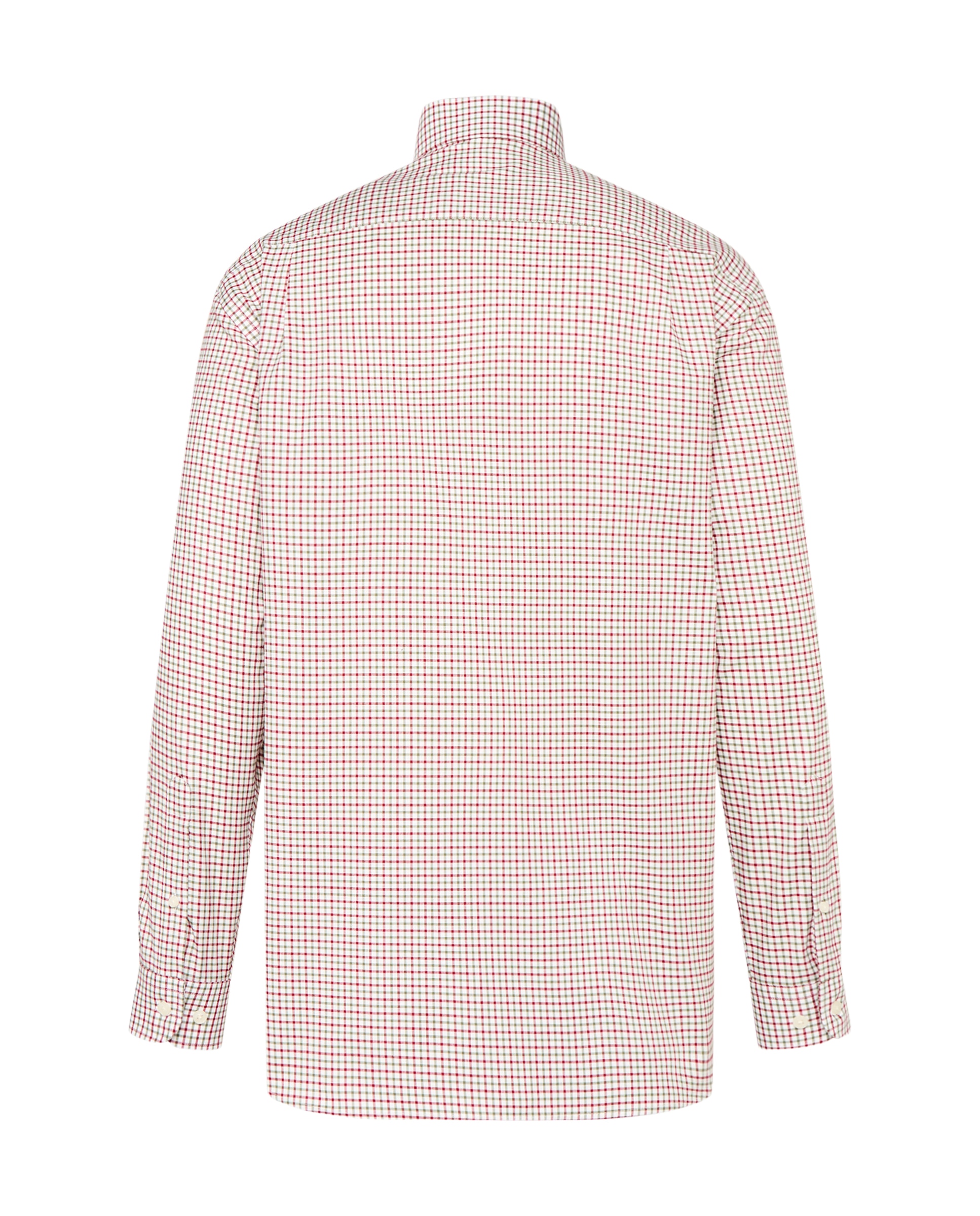Camisa cuadro bicolor hombre - Granate Granate-5