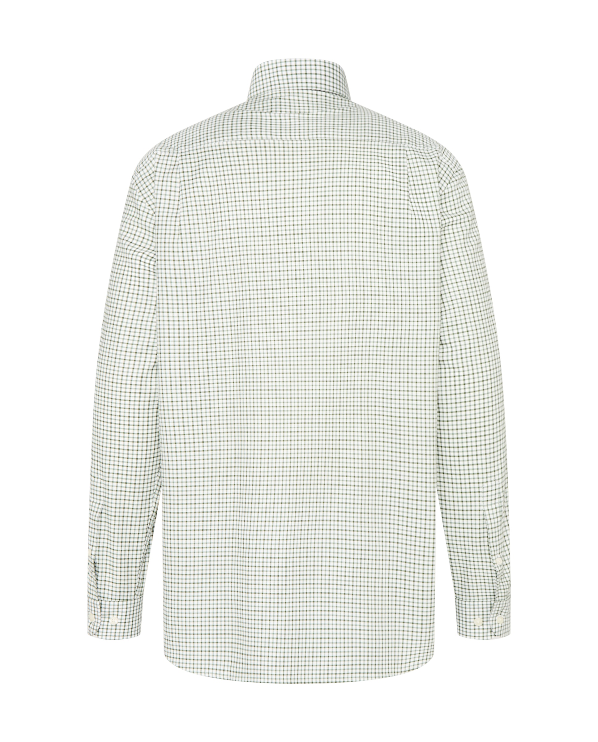 Camisa cuadro bicolor hombre - Verde Verde-5
