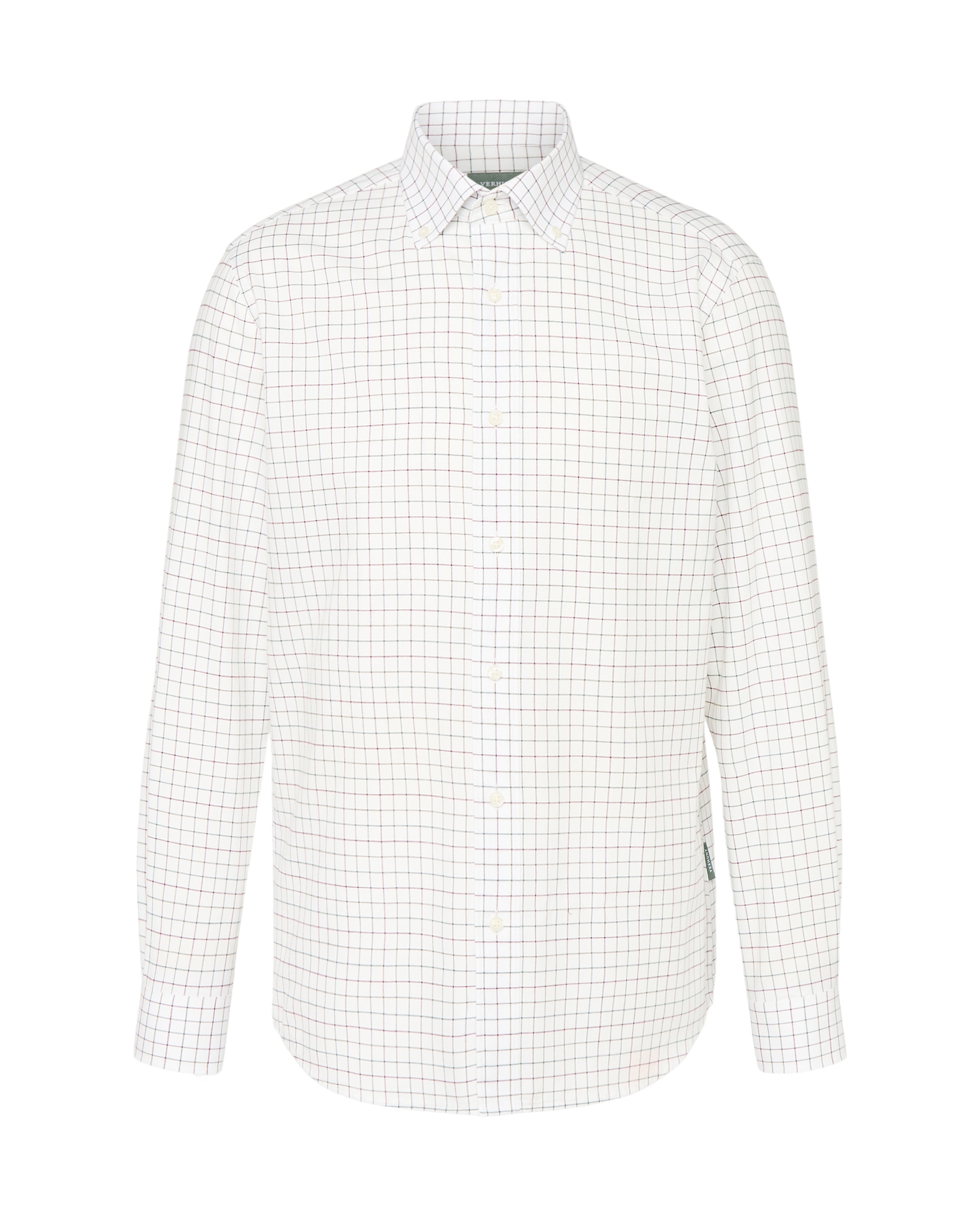Camisa cuadro perfil fino hombre - Mostaza Mostaza-4