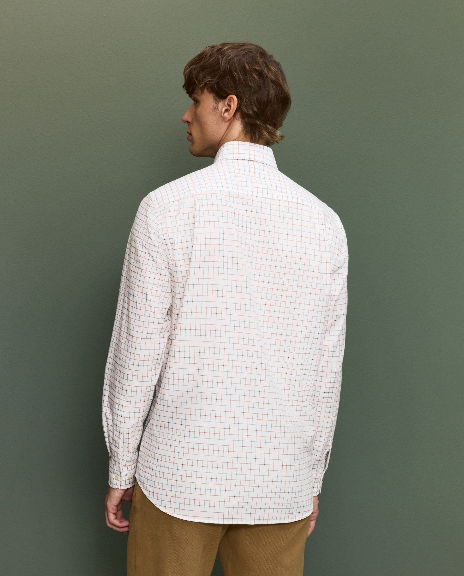 Camisa cuadro perfil fino hombre - Multicolor Multicolor-3
