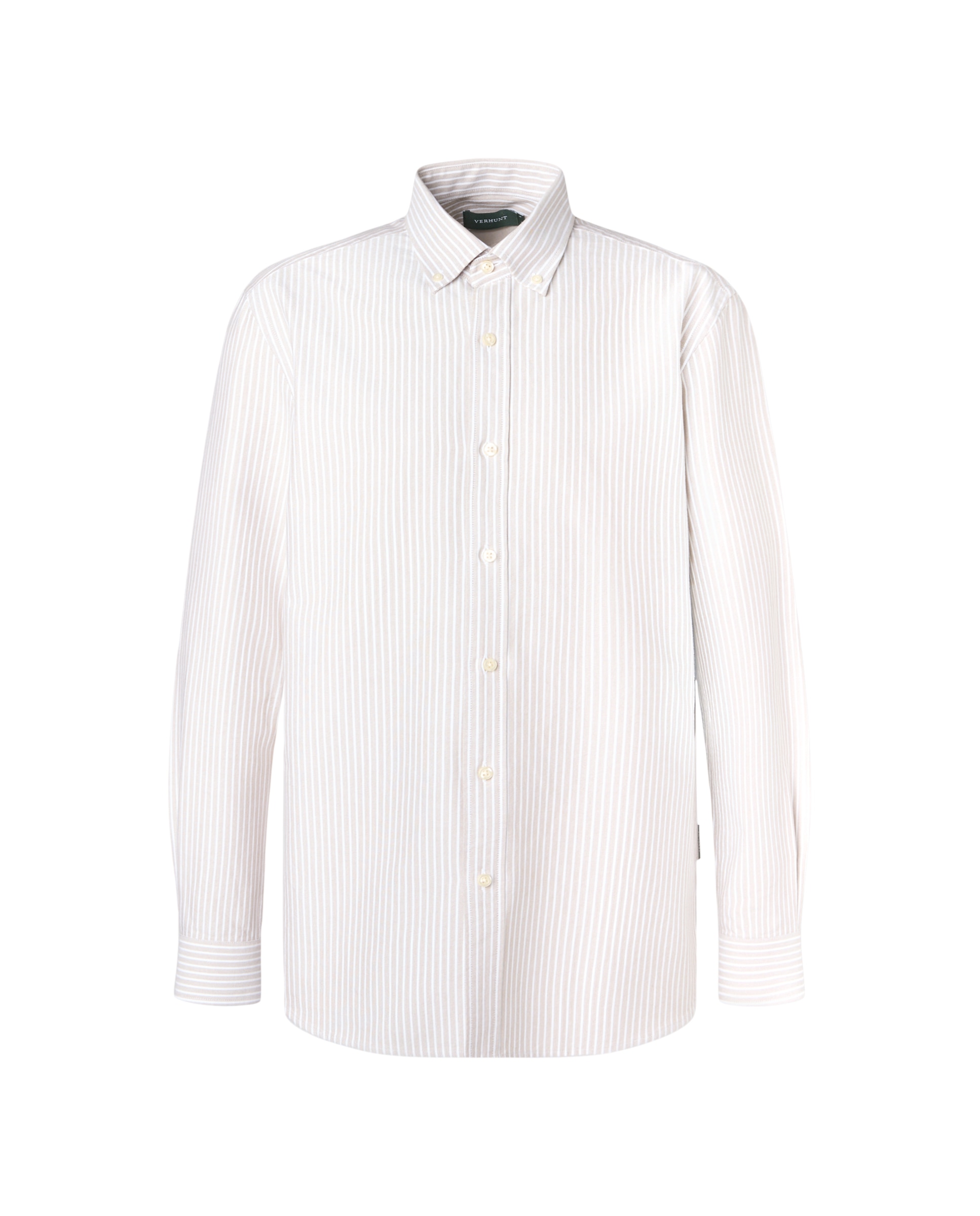Imagem 0 de Camisa Oxford às Riscas de Homem