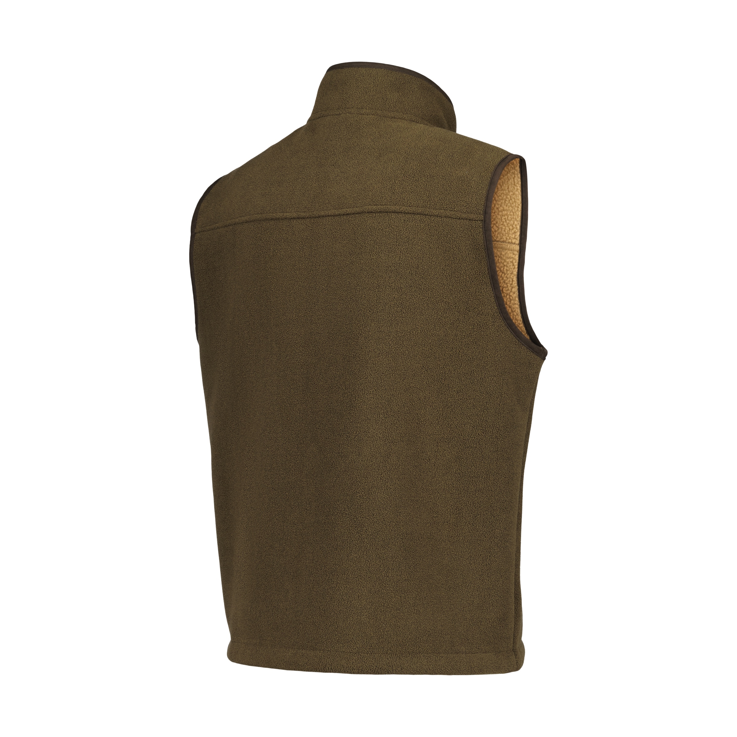 Colete Top de Homem com Forro Polar Castanho-claro-6