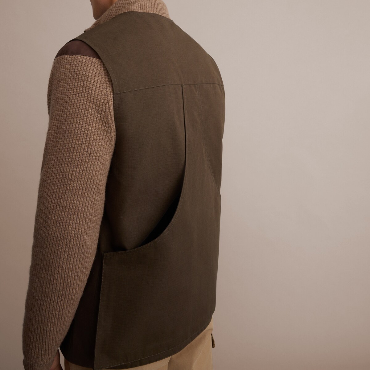 Colete de Caça Multibolsos Verde-4