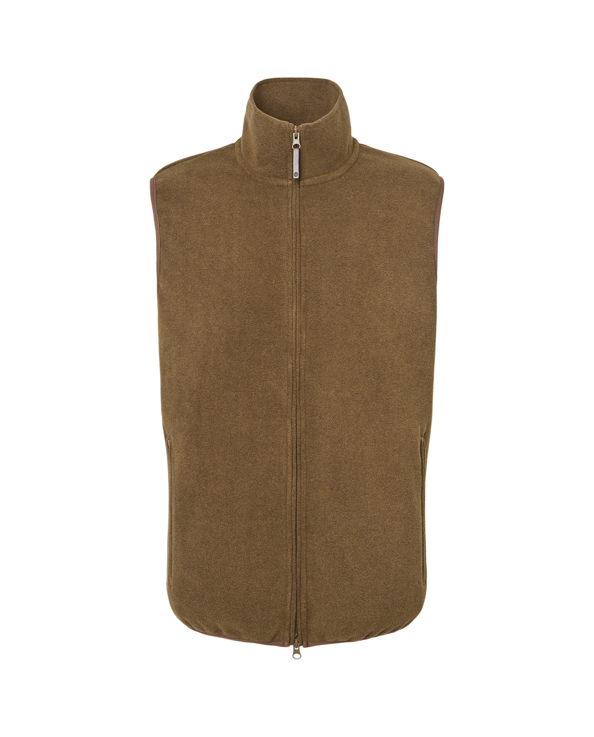 Imagen 1 de Chaleco polar básico de hombre - Marrón Marrón