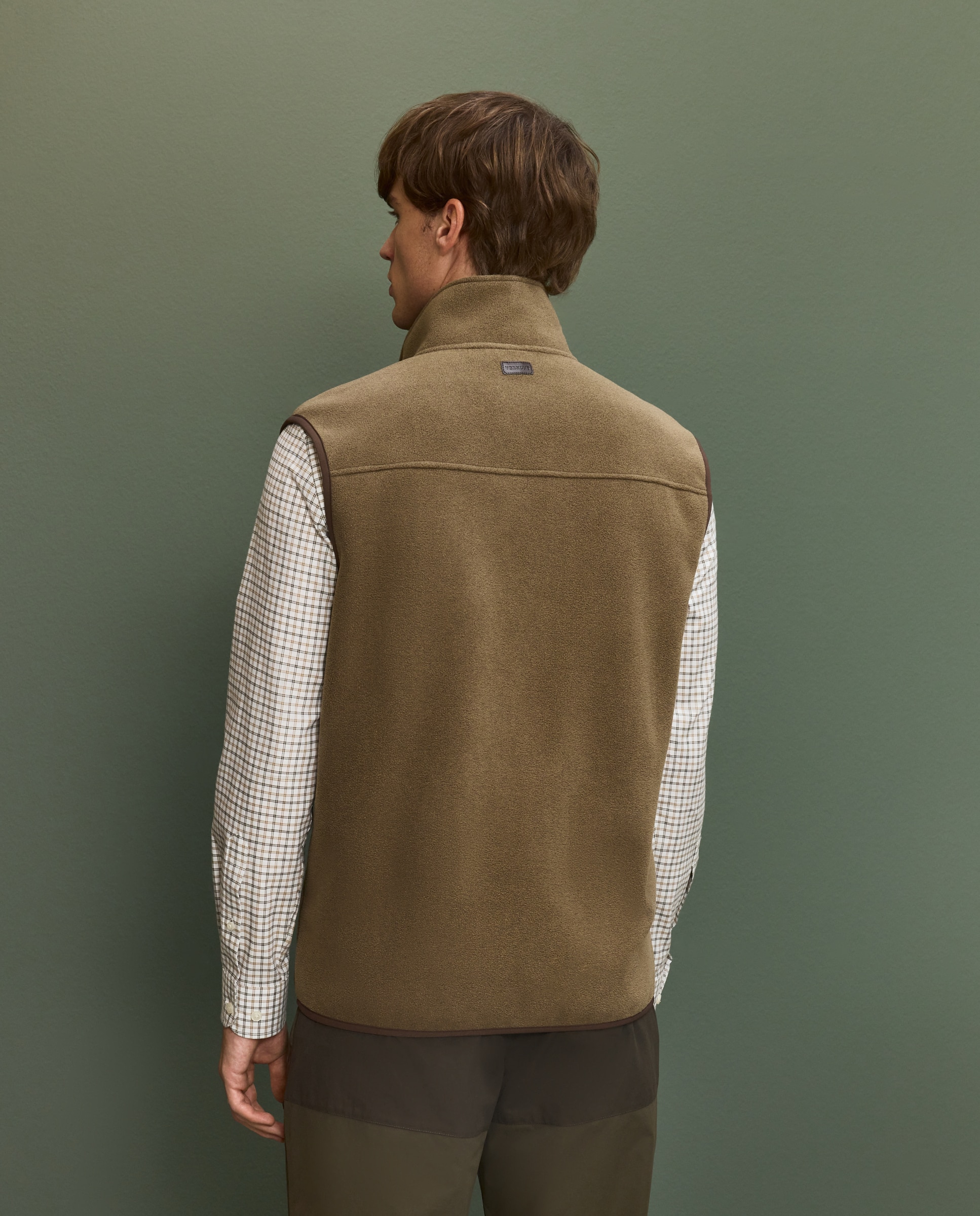 Imagen 3 de Chaleco polar básico de hombre - Beige Beige