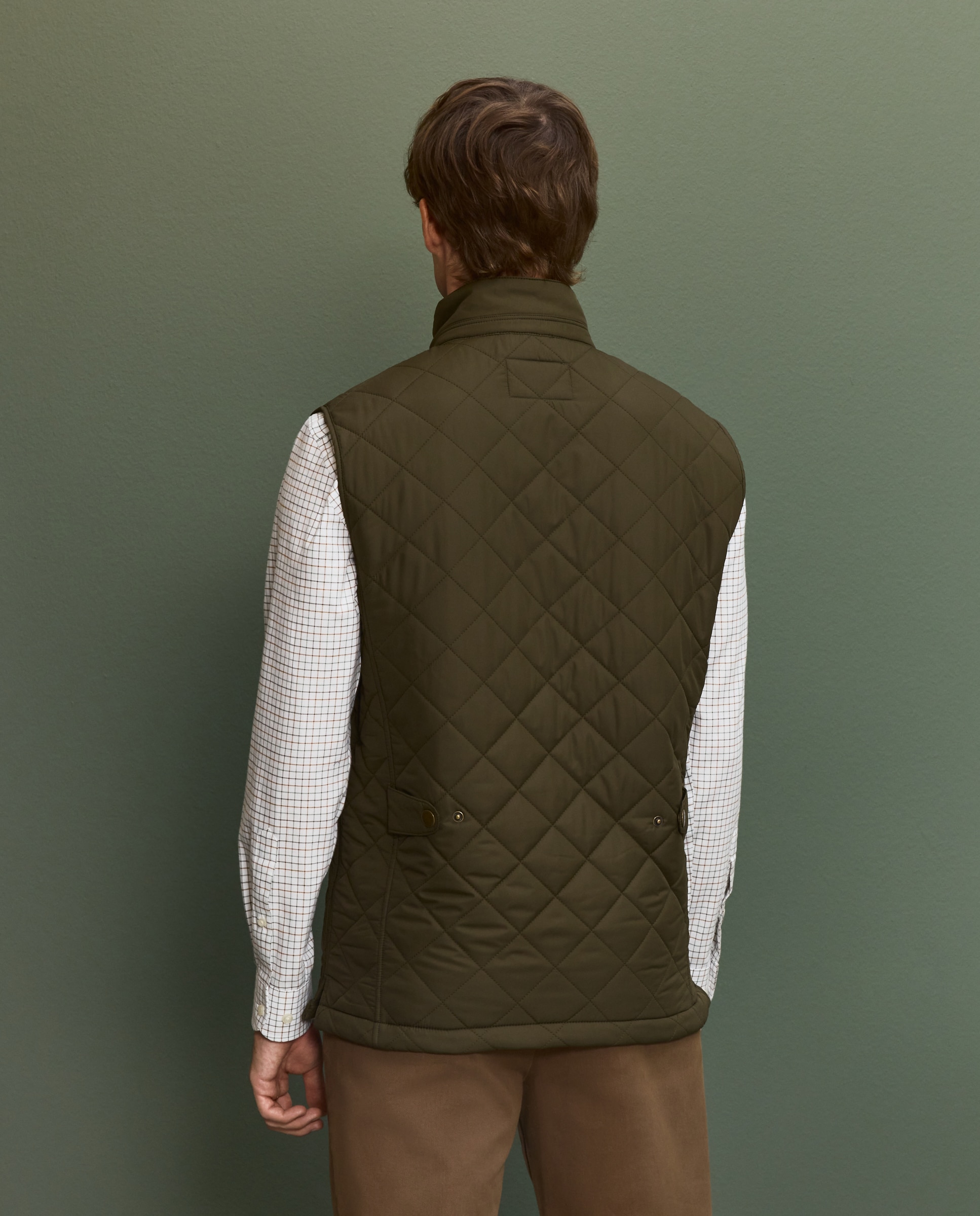Imagen 3 de Chaleco rombos hombre - Verde Verde
