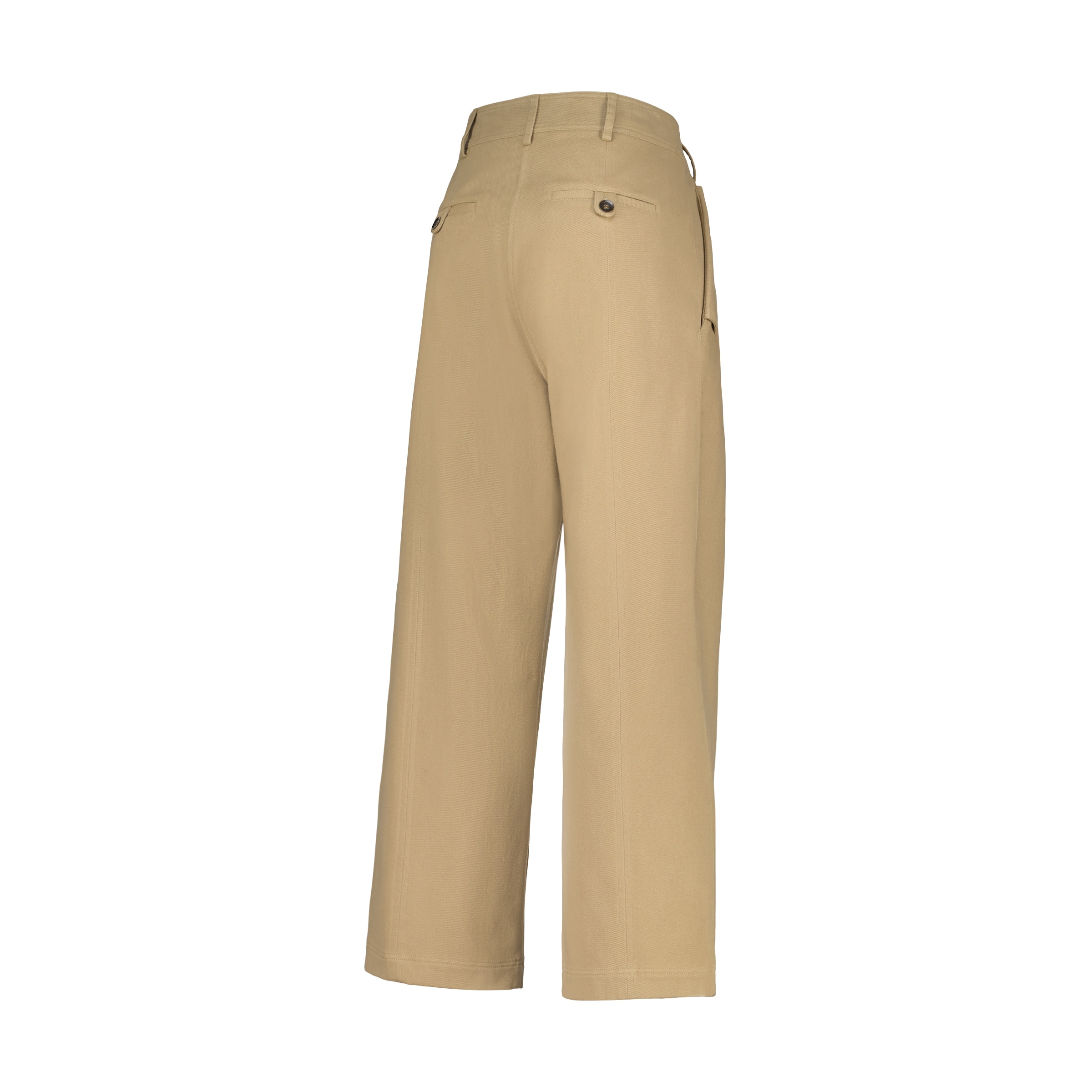 Calças Breeches de Mulher Bege-7