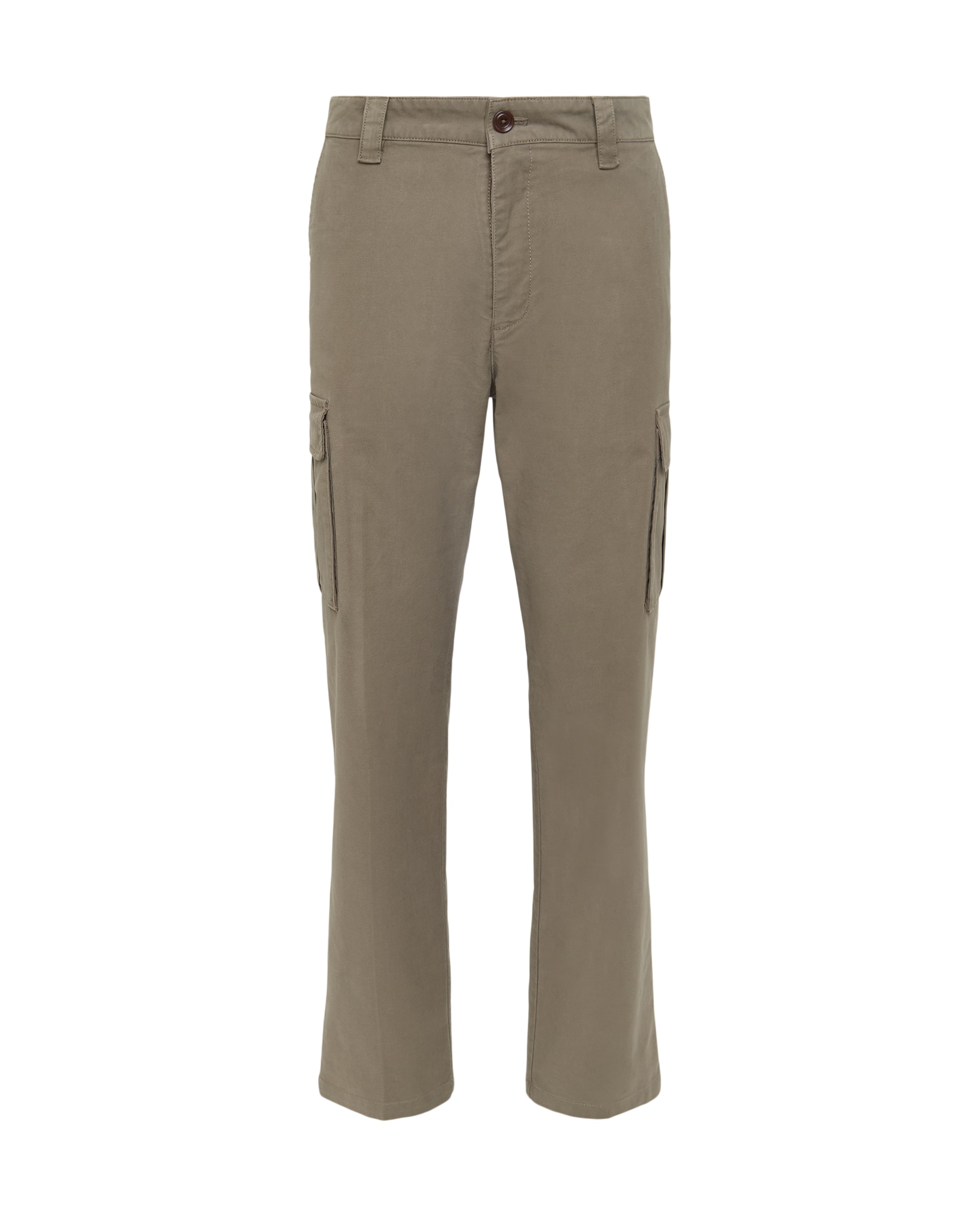 Pantalón cargo algodón de hombre - Verde Verde-4