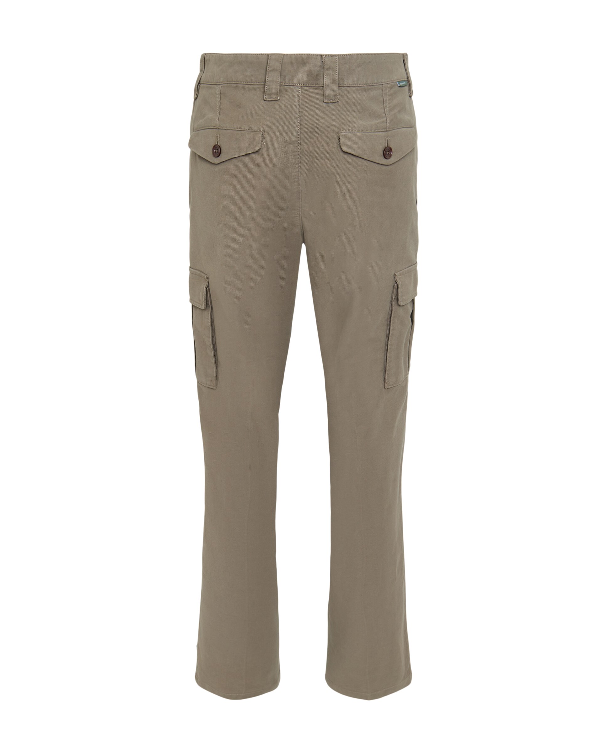 Pantalón cargo algodón de hombre - Verde Verde-5