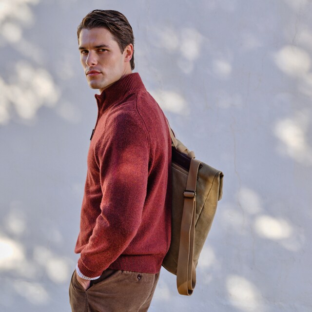 Imagen 0 de Jersey de hombre media cremallera