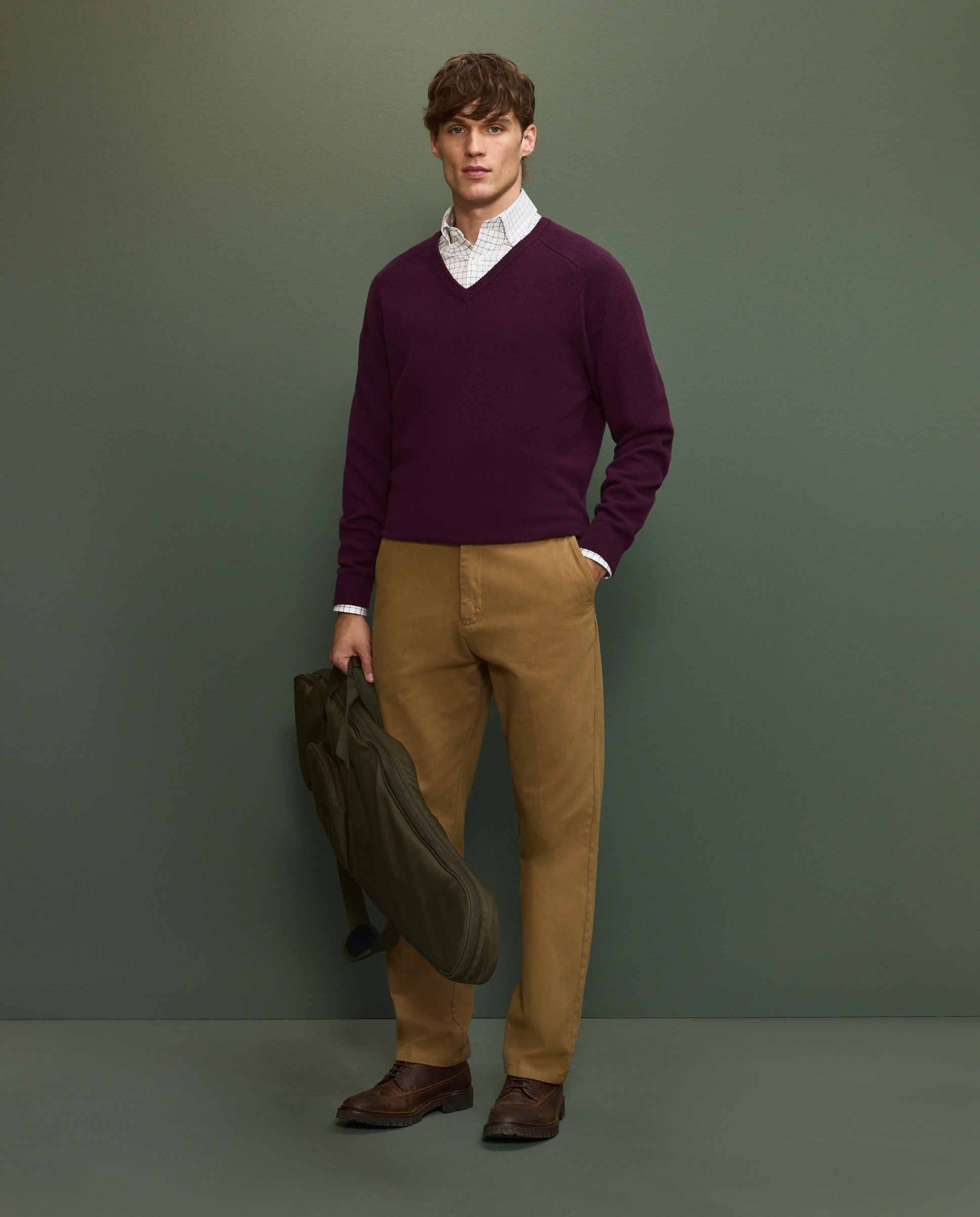 Imagen 2 de Jersey pico hombre - Morado Morado
