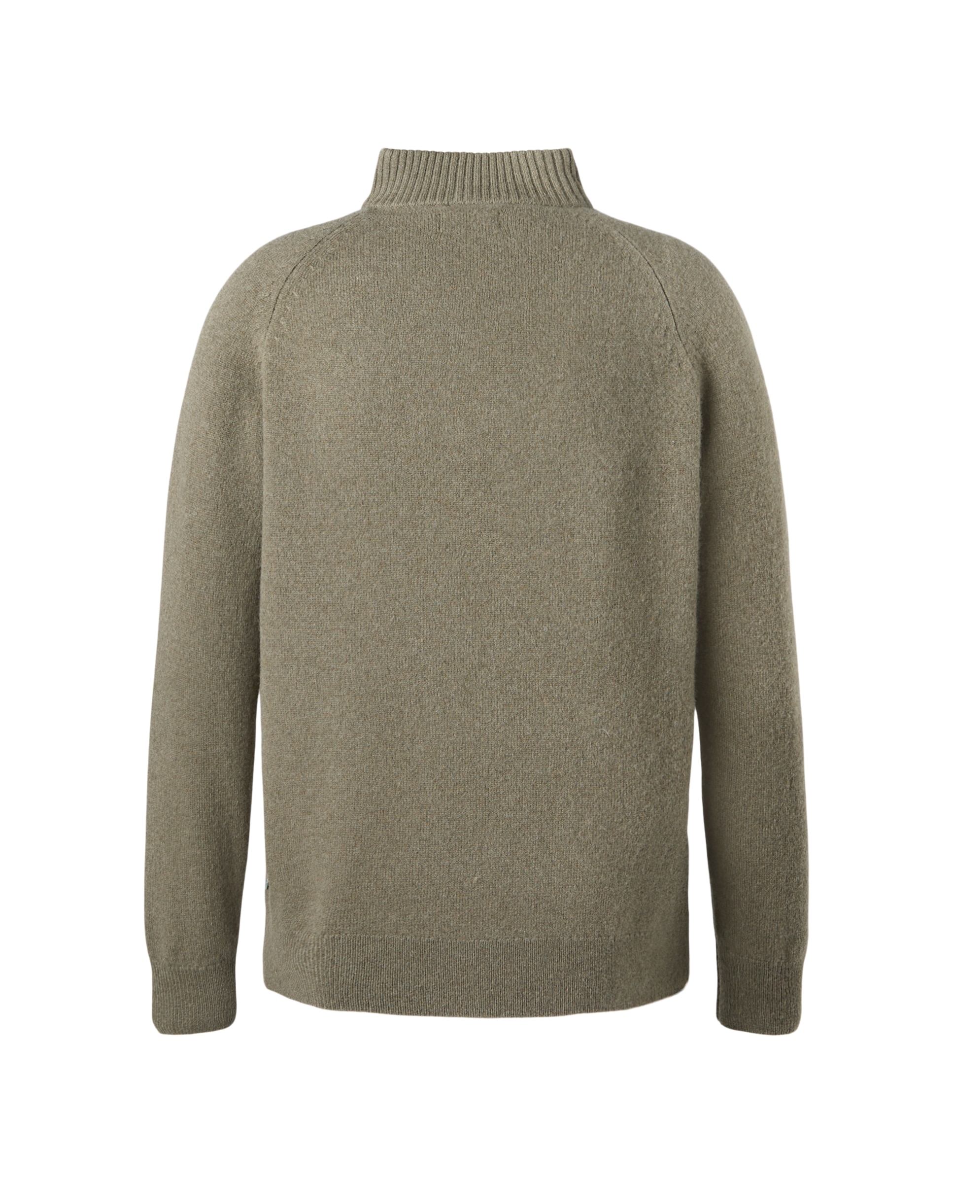 Jersey media cremallera de hombre - Verde Verde-5