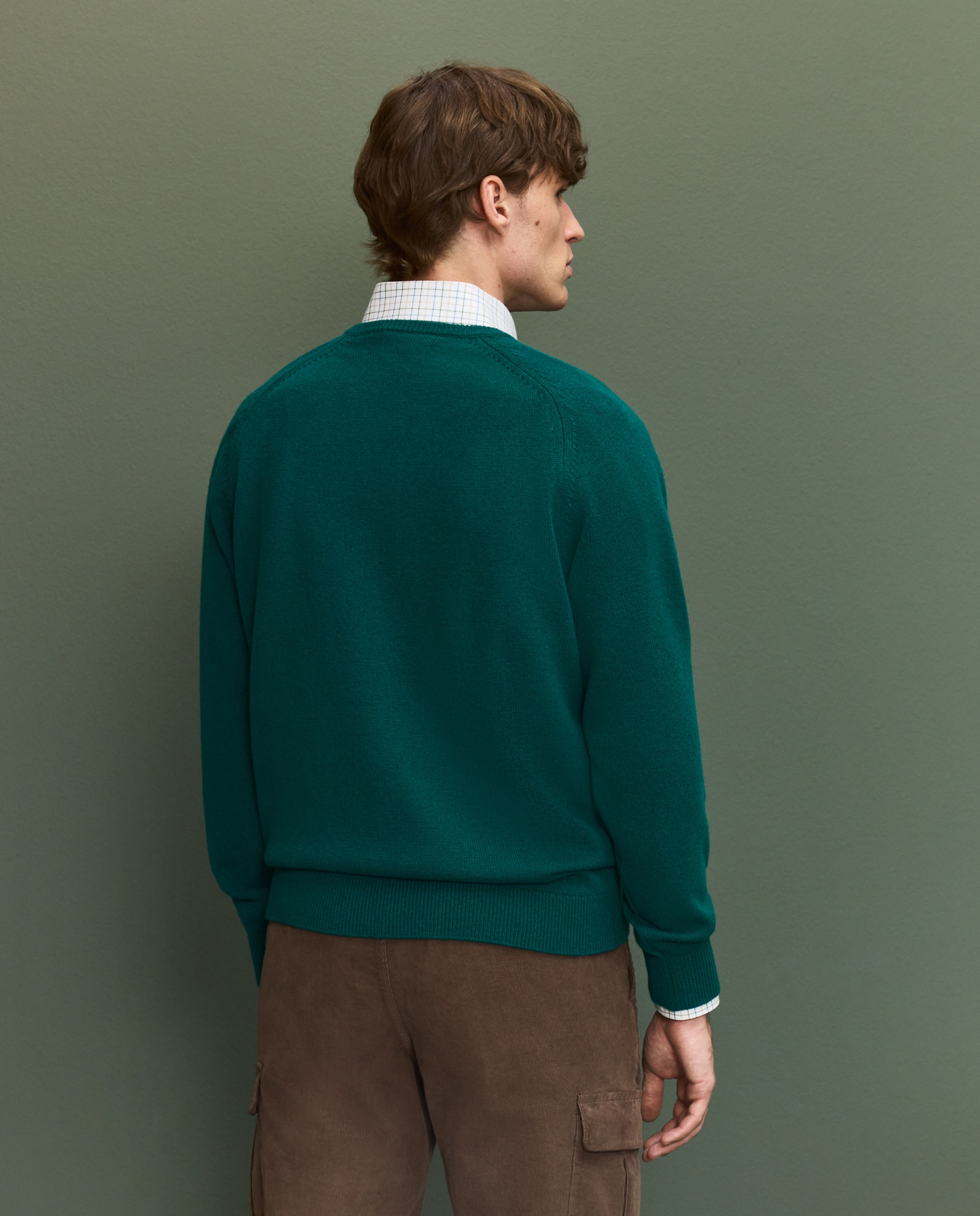 Jersey pico cashmere hombre - Esmeralda Esmeralda-3