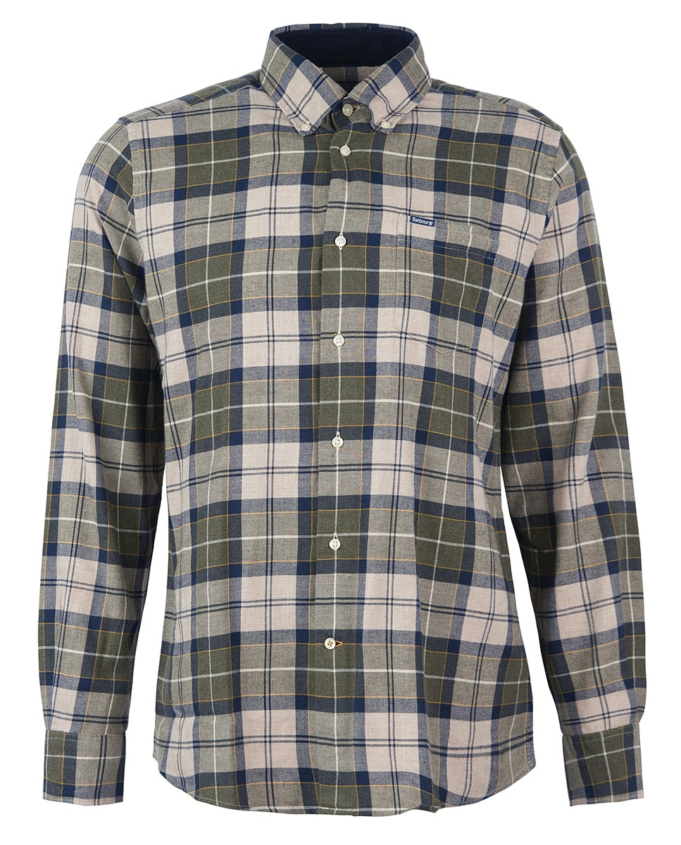 Camisa de Manga Comprida Verde-8