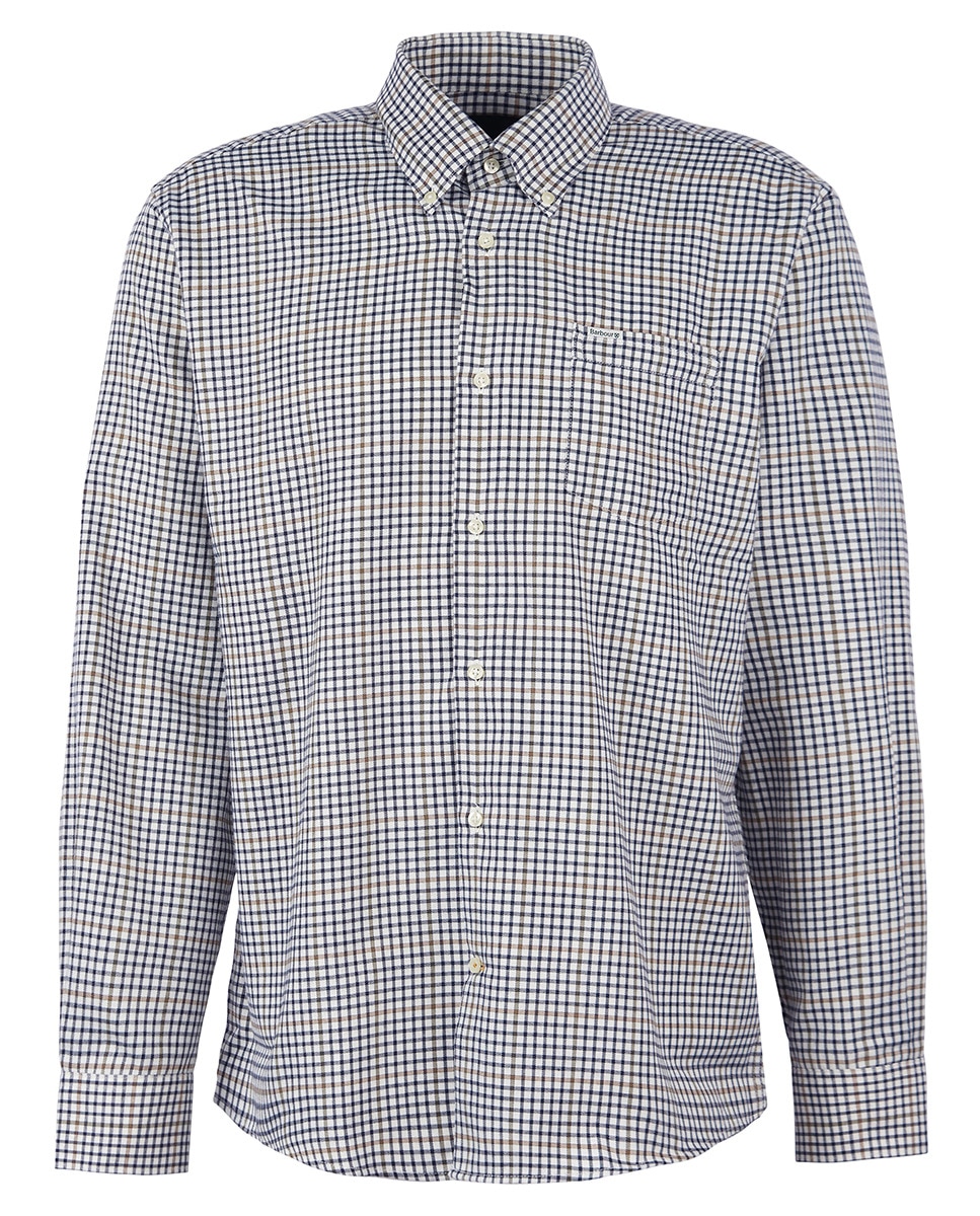 Camisa de Manga Comprida Branco-7
