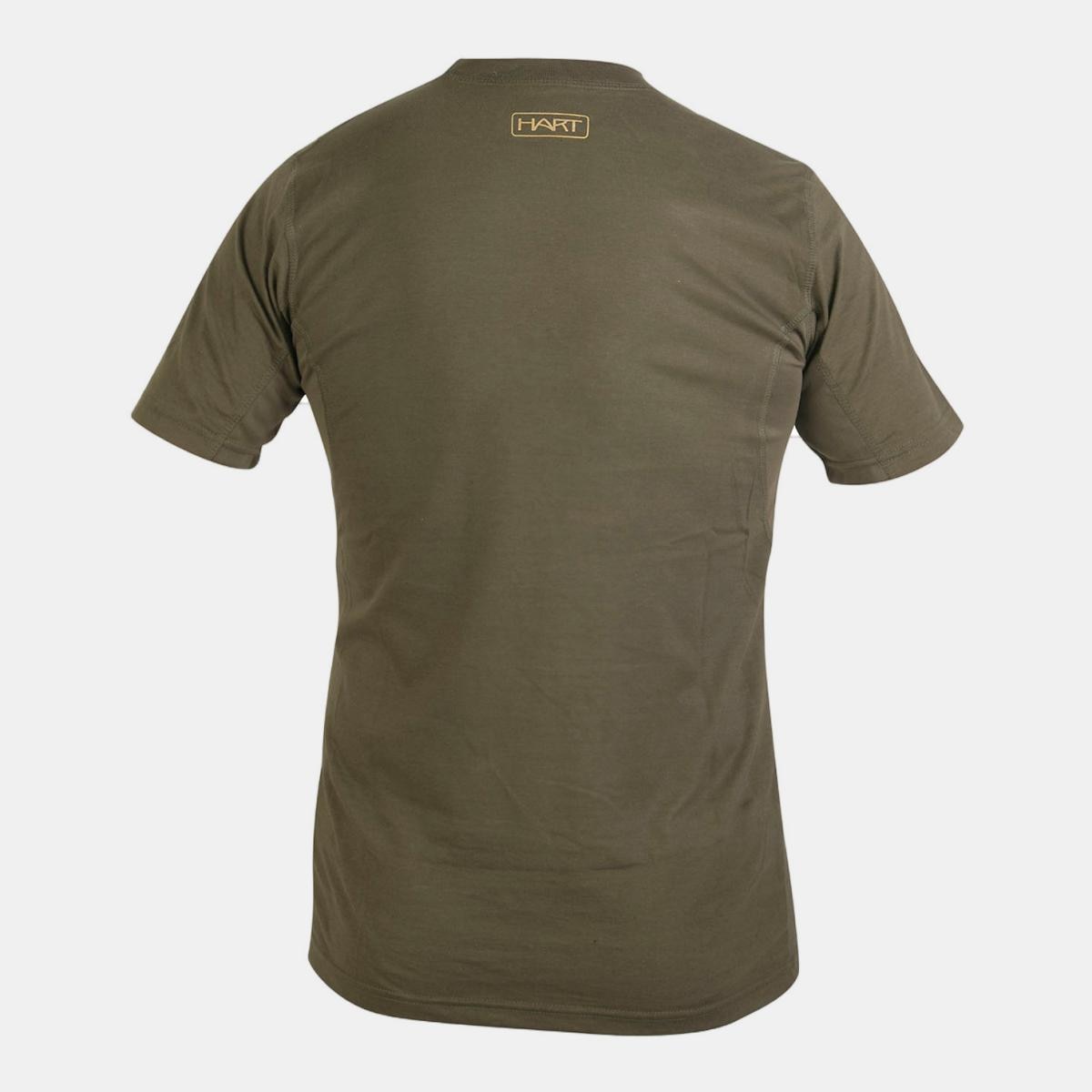 T-shirt de Homem Hart Branded Verde pardo-2