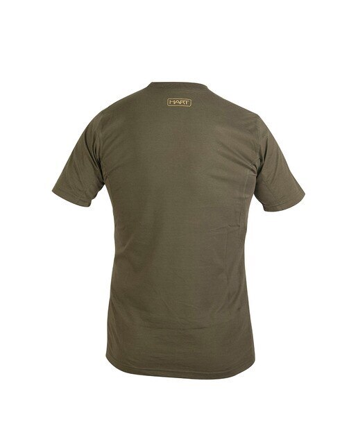 T-shirt de Homem Hart Branded Verde pardo-4