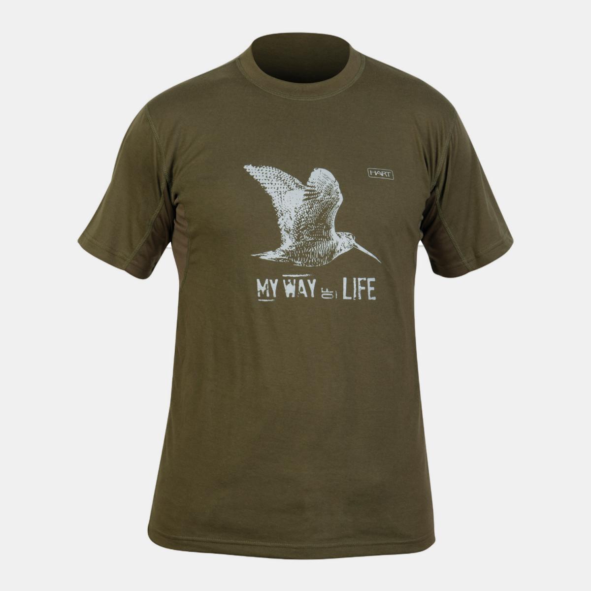 T-shirt Branded Becasse Castanho-1