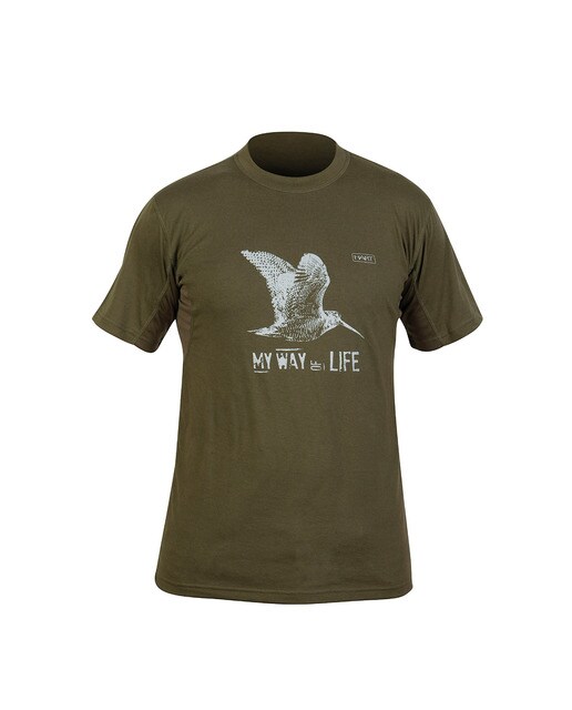 T-shirt Branded Becasse Castanho-3