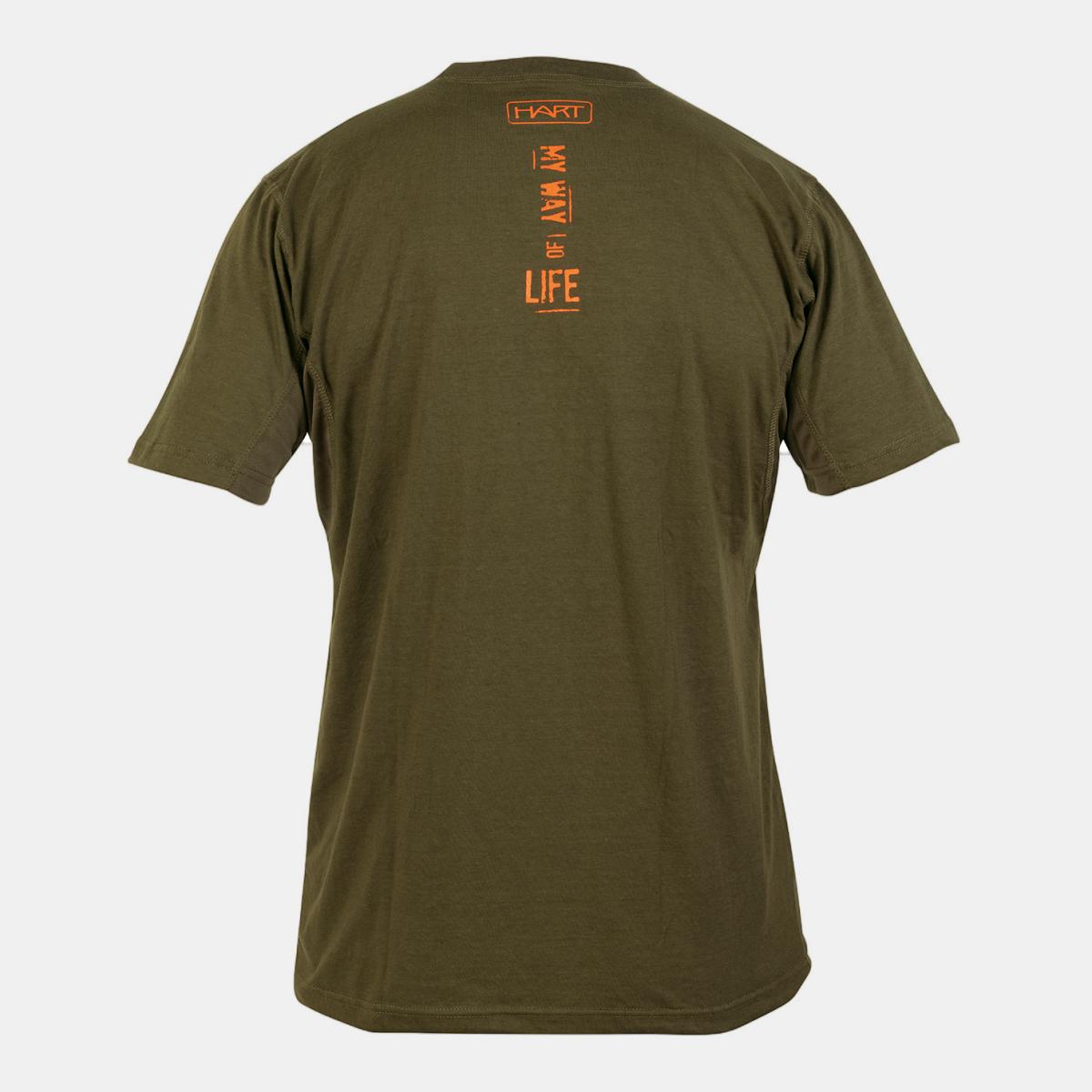 T-shirt de Homem Brand.Roe Deer Castanho-2