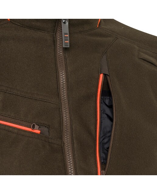 Chaqueta de hombre modelo WindBlock - Marrón Marrón-5