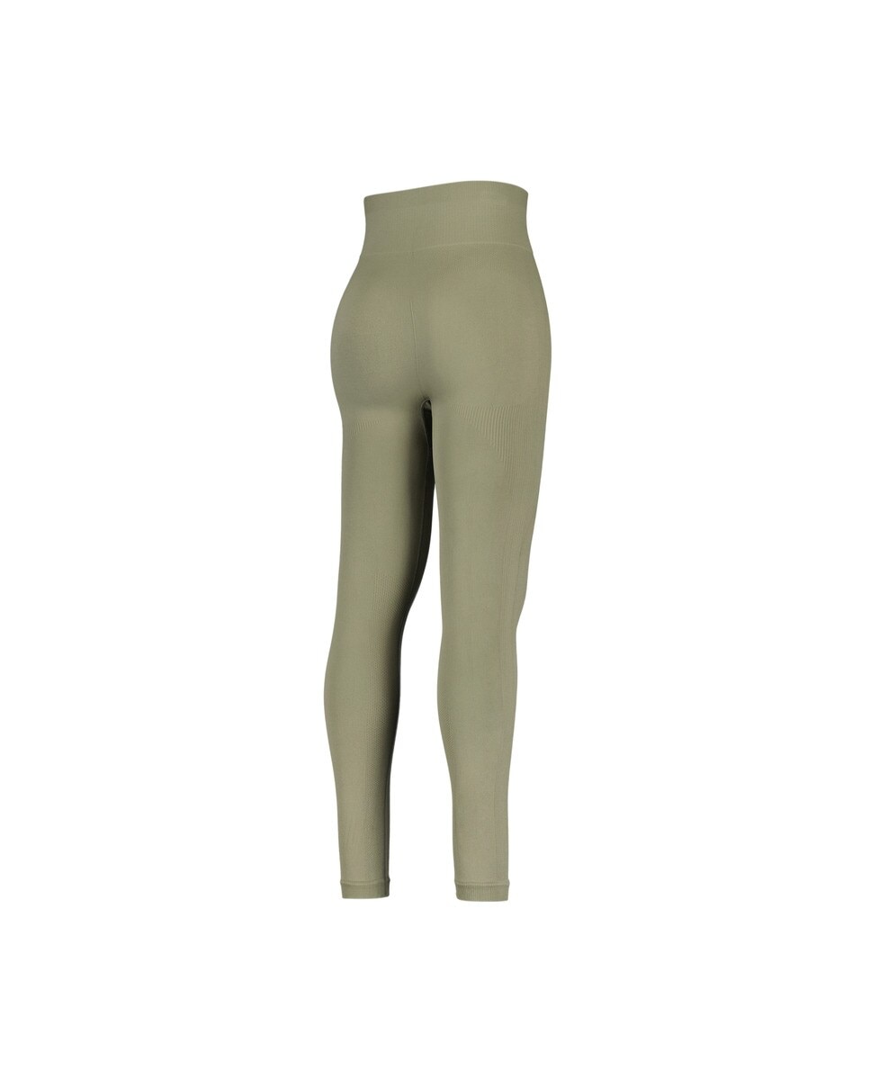 Calças Térmicas de Mulher Verde Azeitona-2