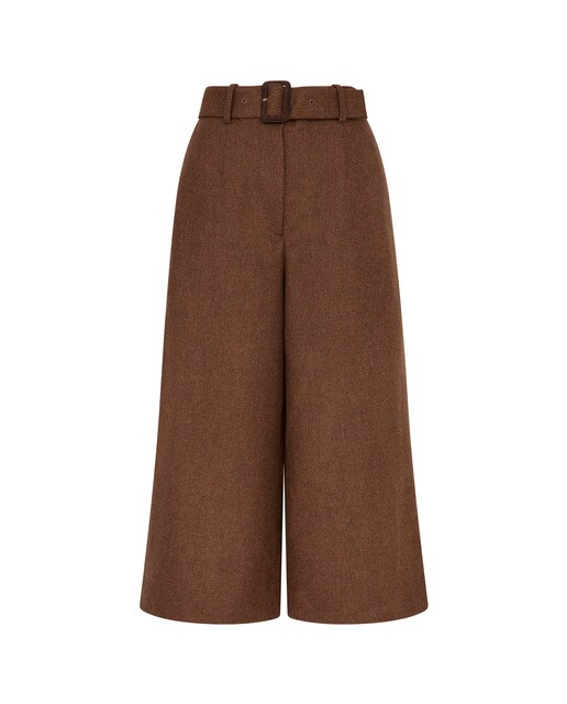 Imagem 0 de Calças de Mulher Tweed Cropped