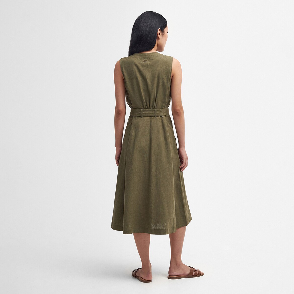 Vestido de Mulher Rutherglen Caqui-2