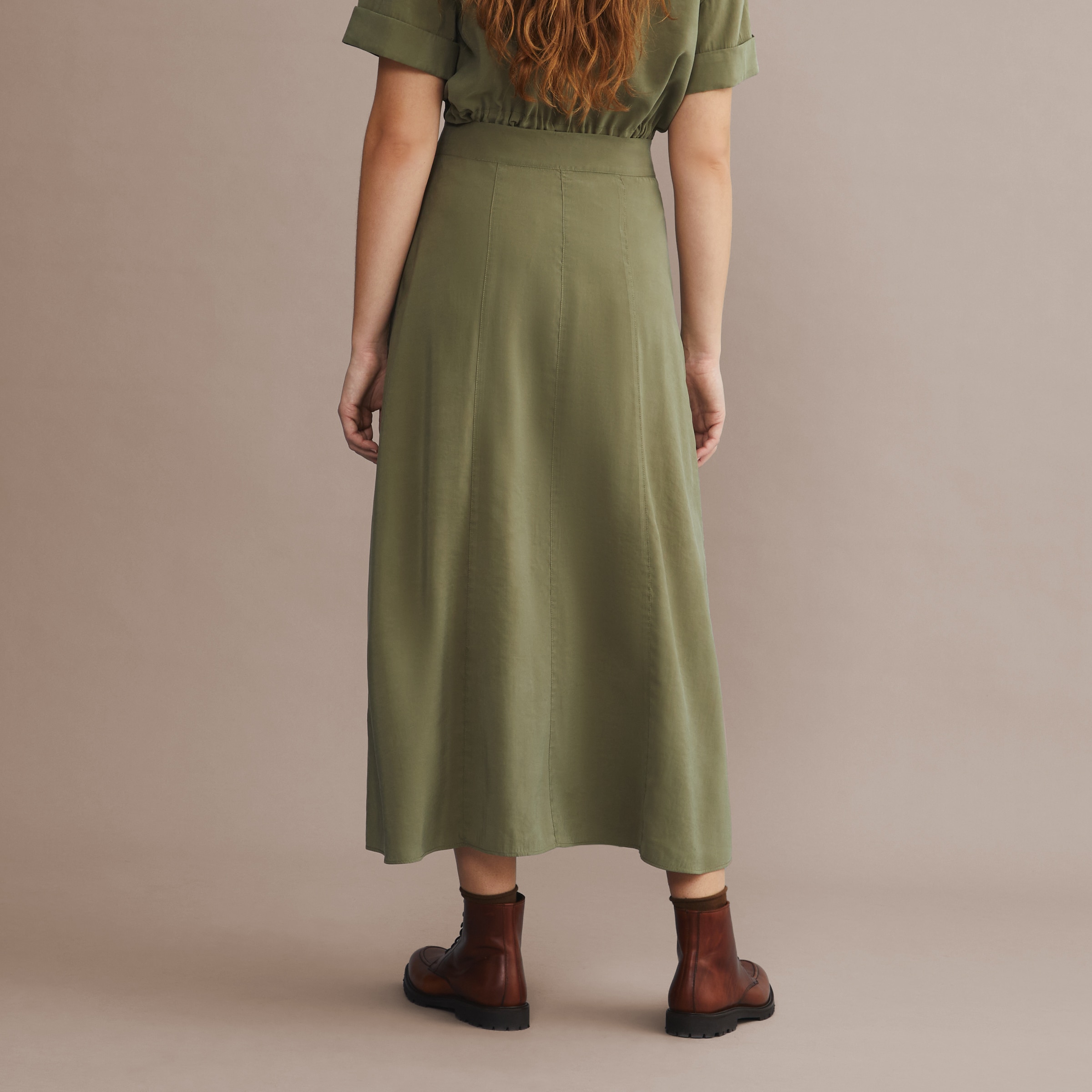 Saia Safari de Mulher Verde-3