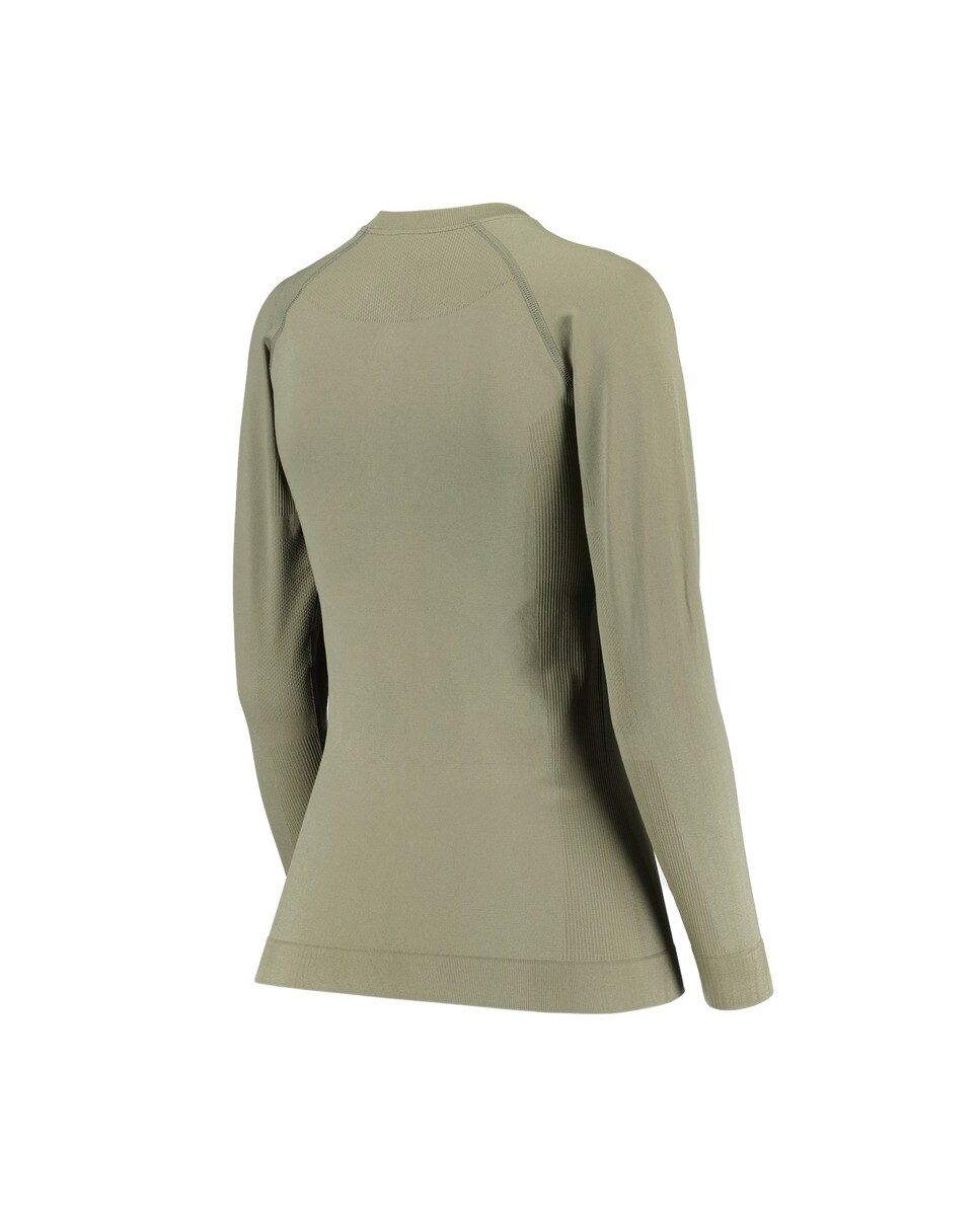 Camisola Interior Térmica de Mulher Verde Azeitona-2