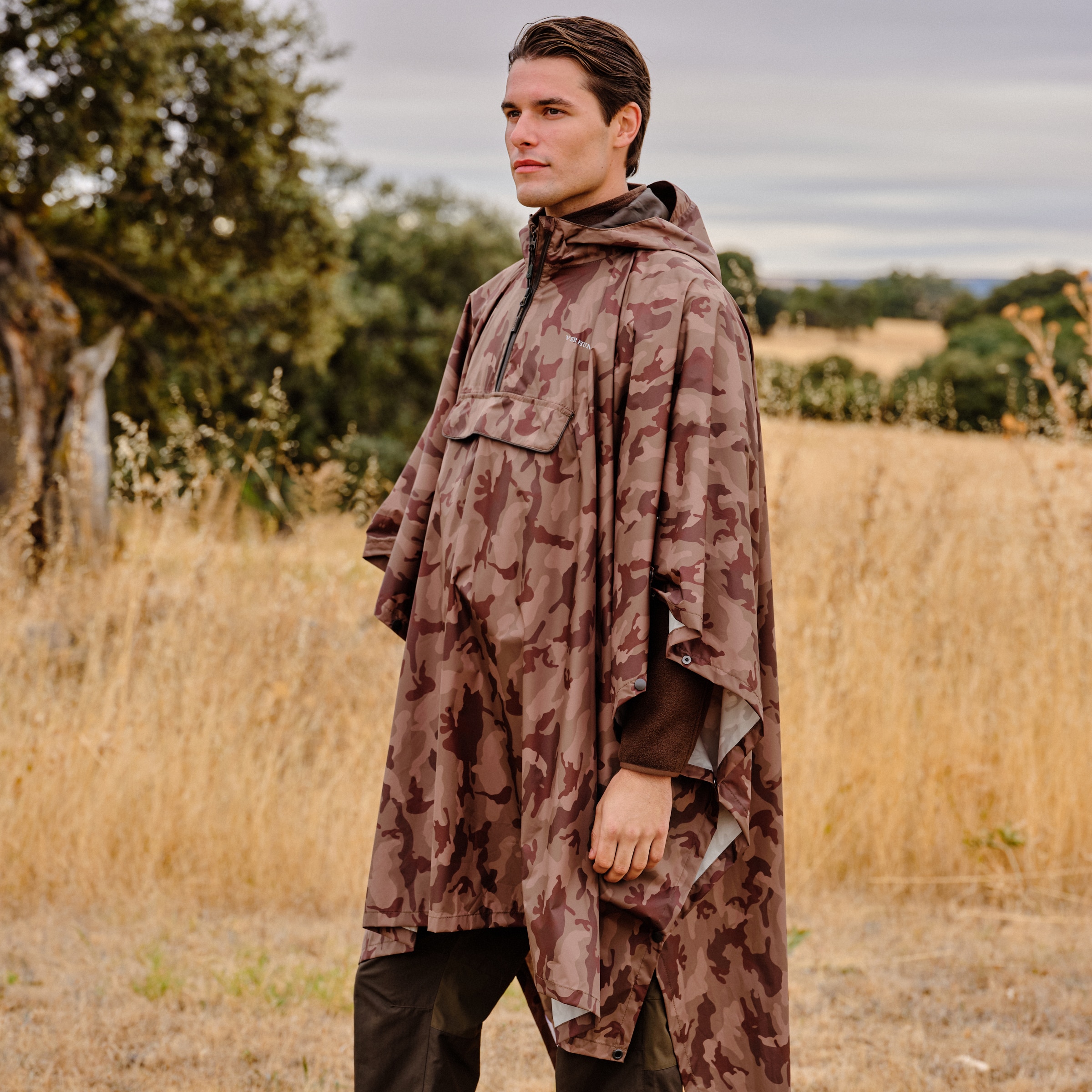 Poncho de Homem Multicolor-1