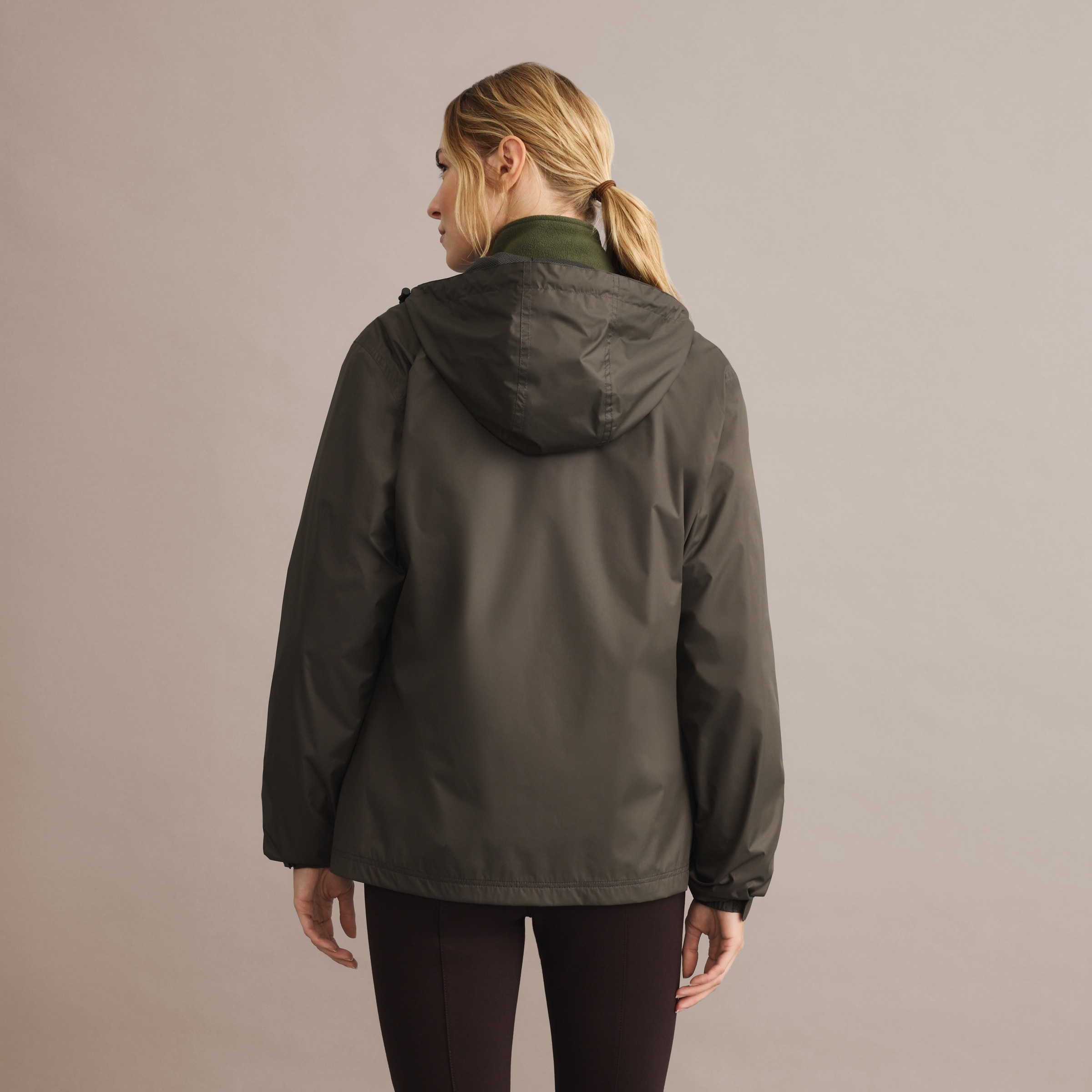 Impermeável de Mulher Caqui-4