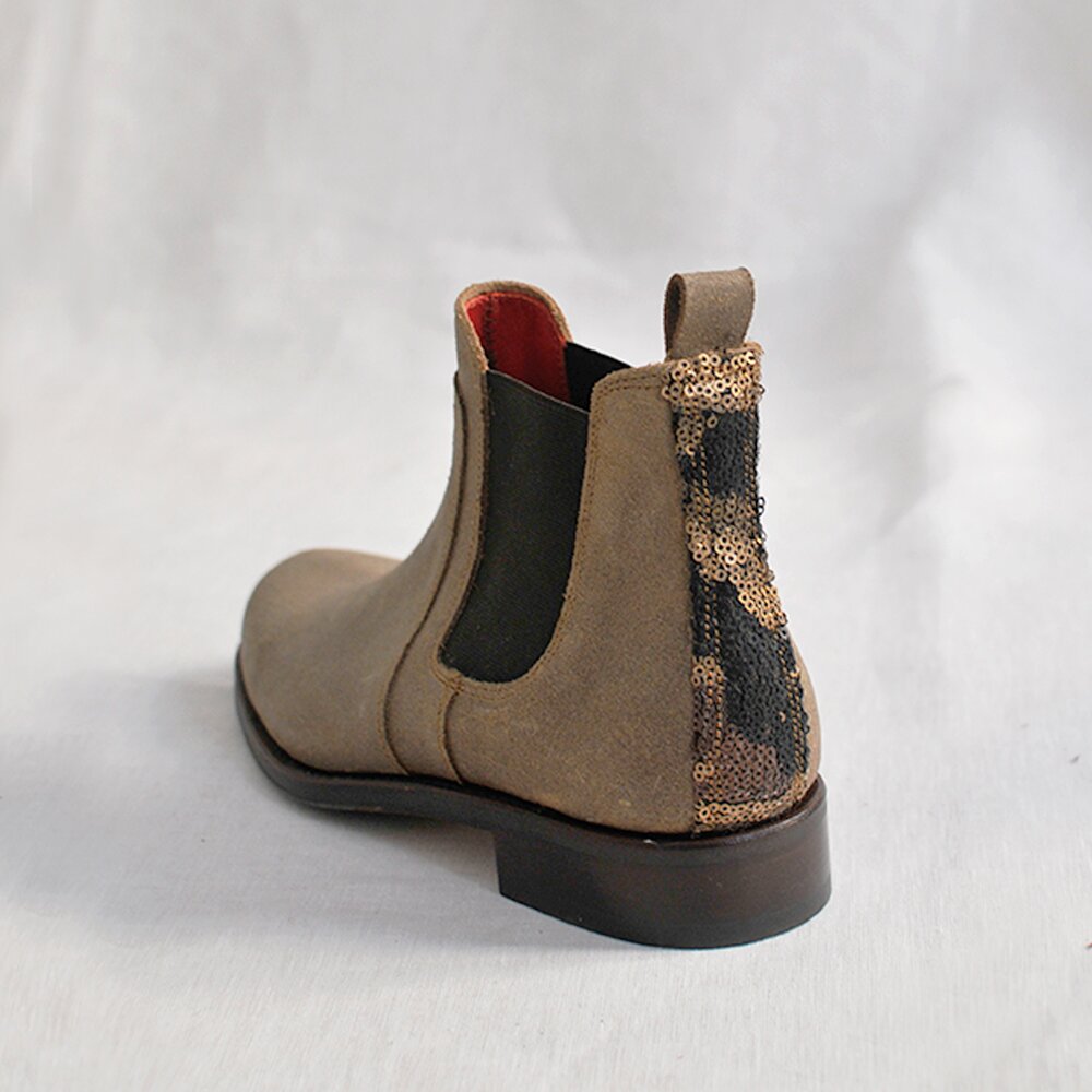 Botins Elast Bege-4