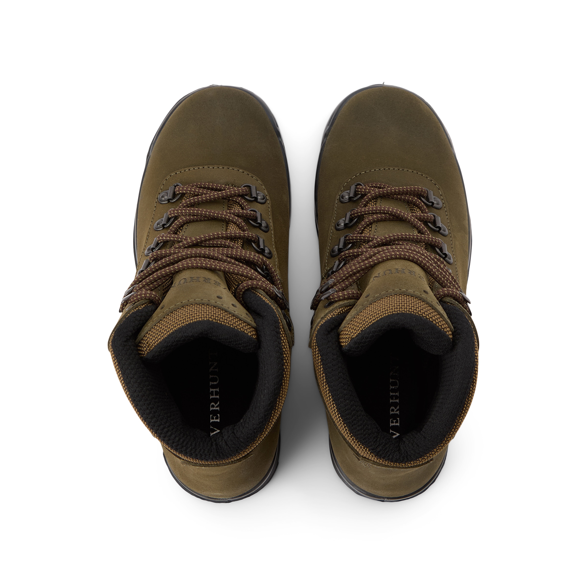 Botas de Mulher Nobuck, Membrana Caqui-4