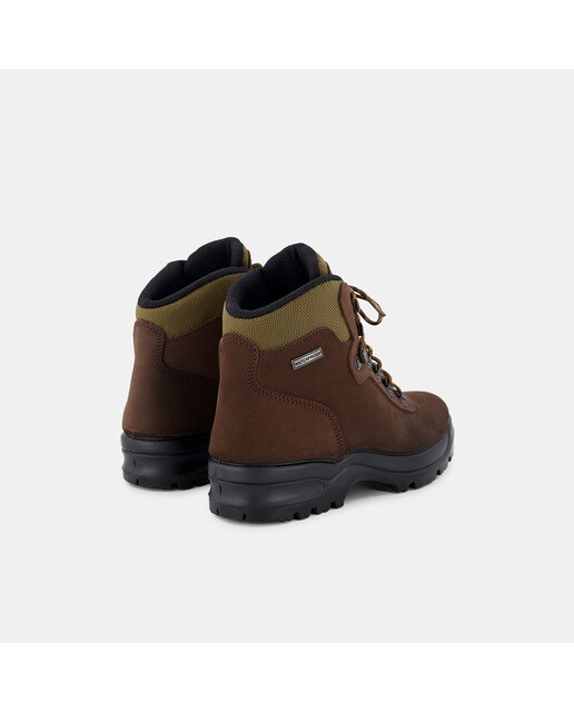 Botas de Mulher Nobuck, Membrana Castanho-3