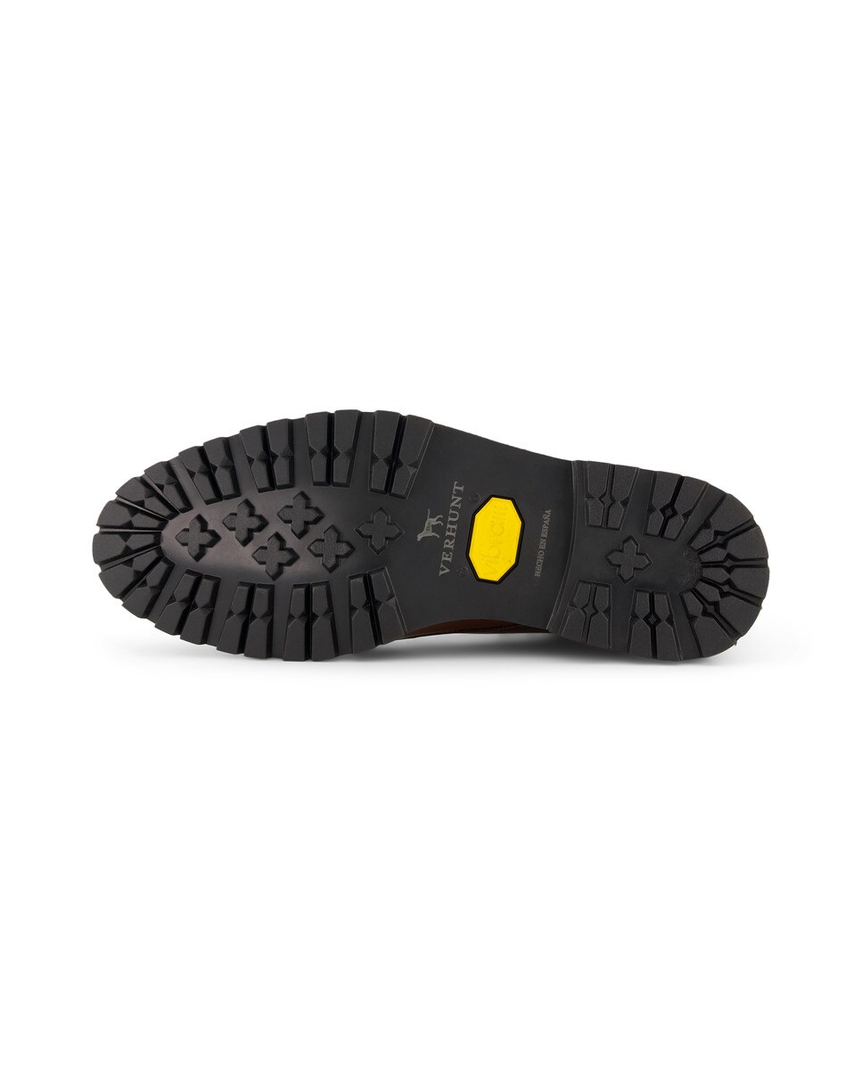 Botins de Campo com Sola Vibram Castanho-3