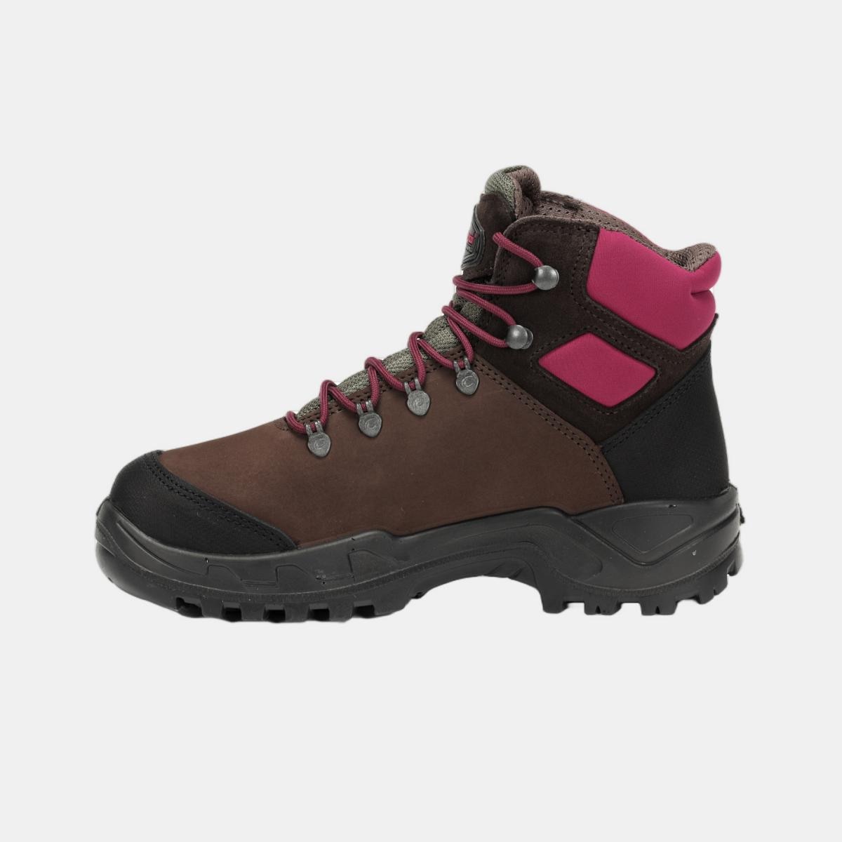 Botas de Mulher Castanho-3