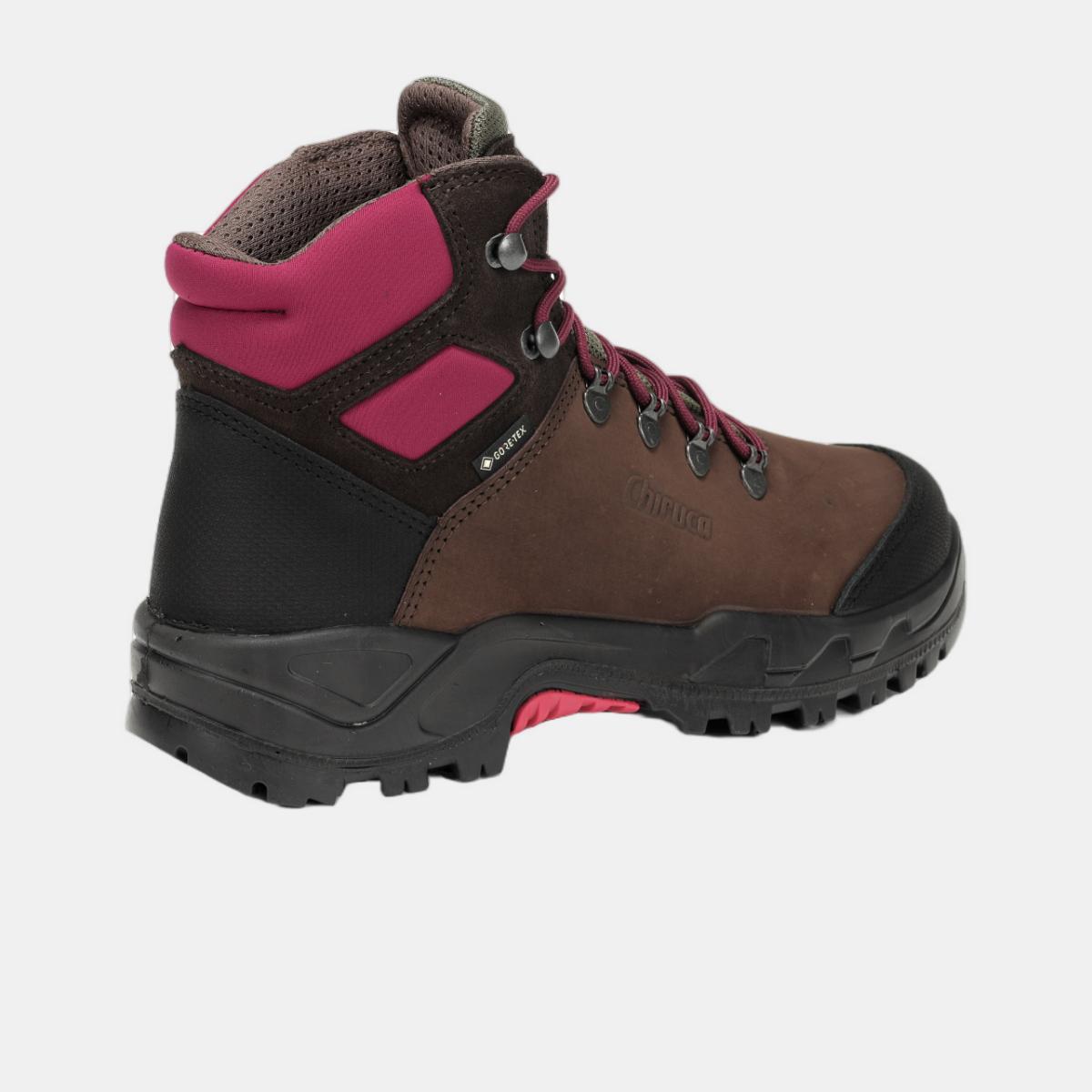 Botas de Mulher Castanho-4