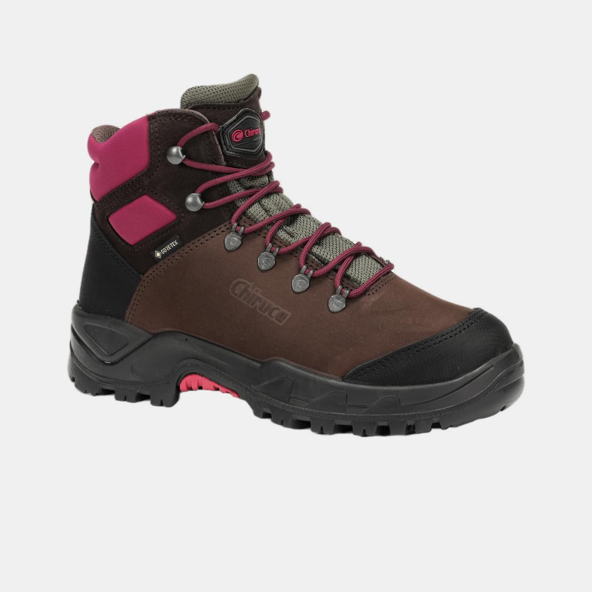 Botas de Mulher Castanho-5