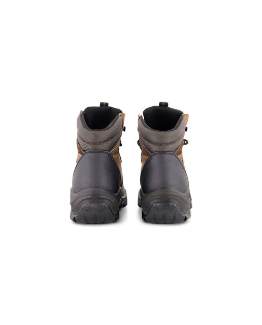 Botas de Campo em Nobuck com Atacadores Castanho-5