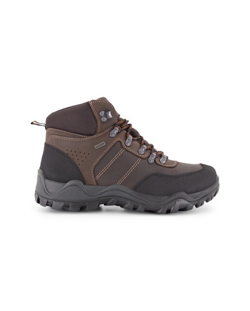Botas de Campo em Nobuck com Atacadores Castanho-1