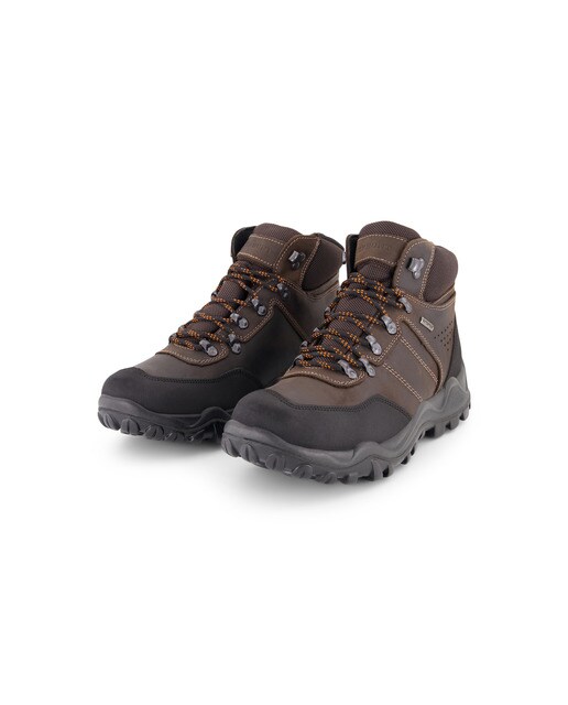 Botas de Campo em Nobuck com Atacadores Castanho-6