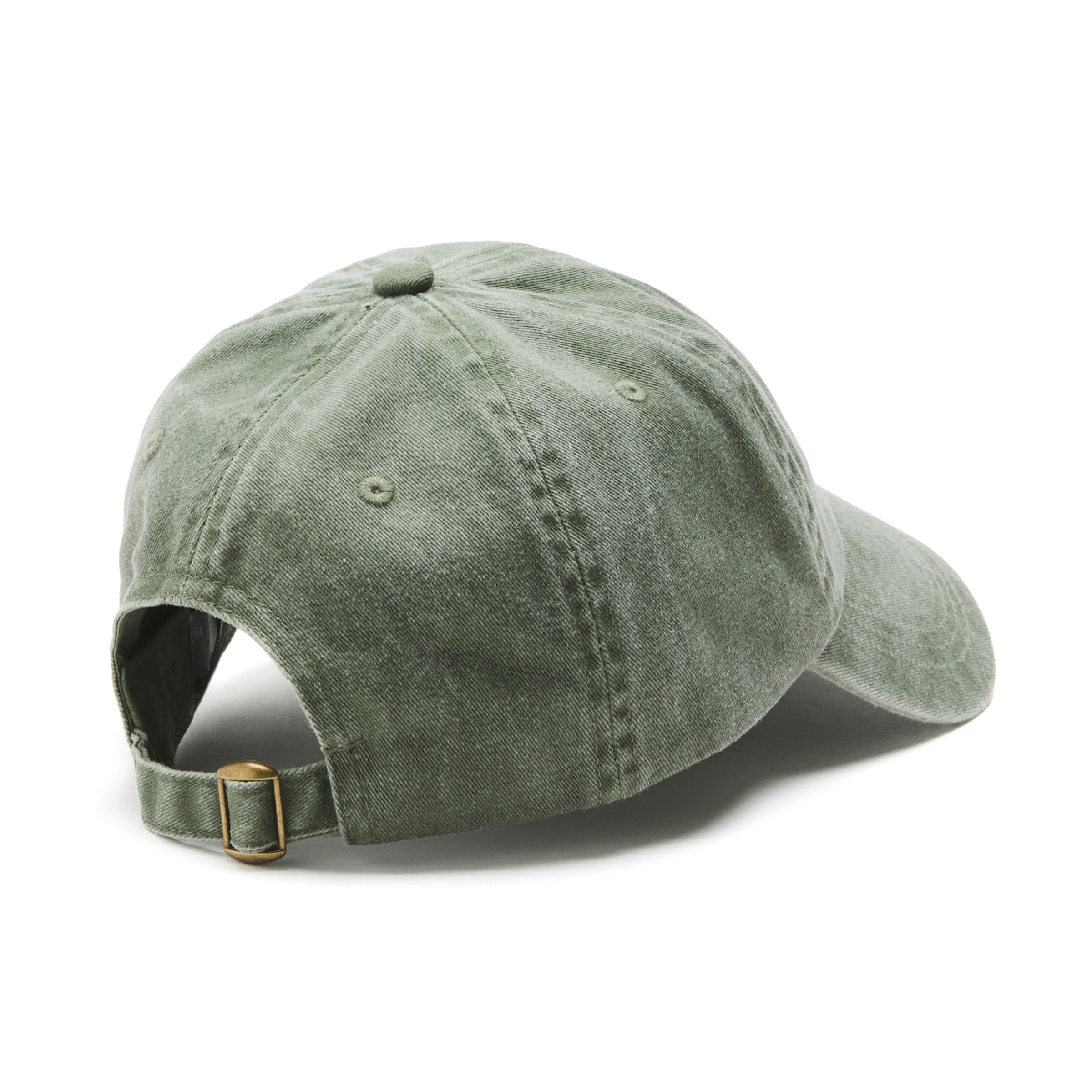 Gorra twill lavada de hombre - Kaki Kaki-2