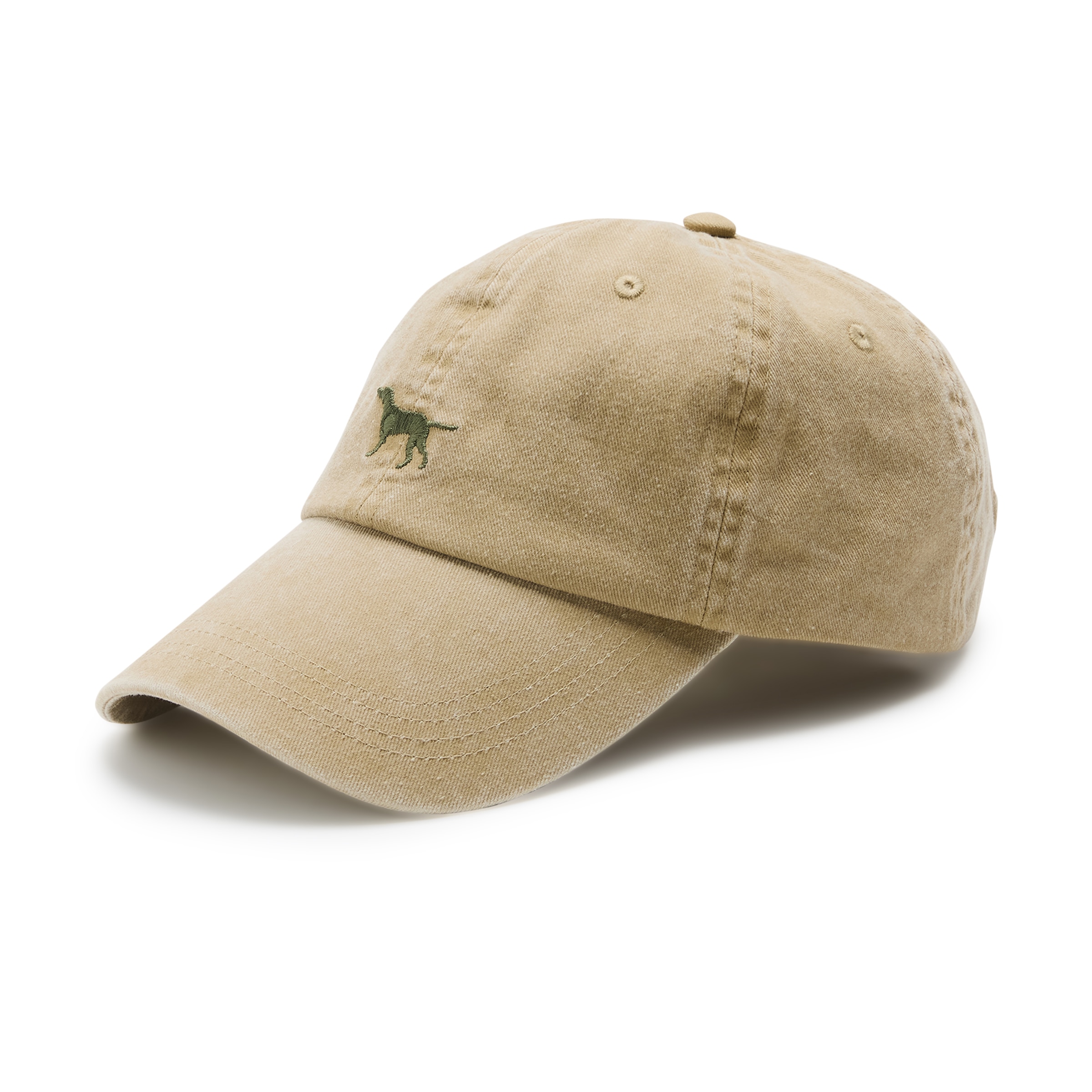 Gorra twill lavada de hombre - Beige claro Beige claro-1