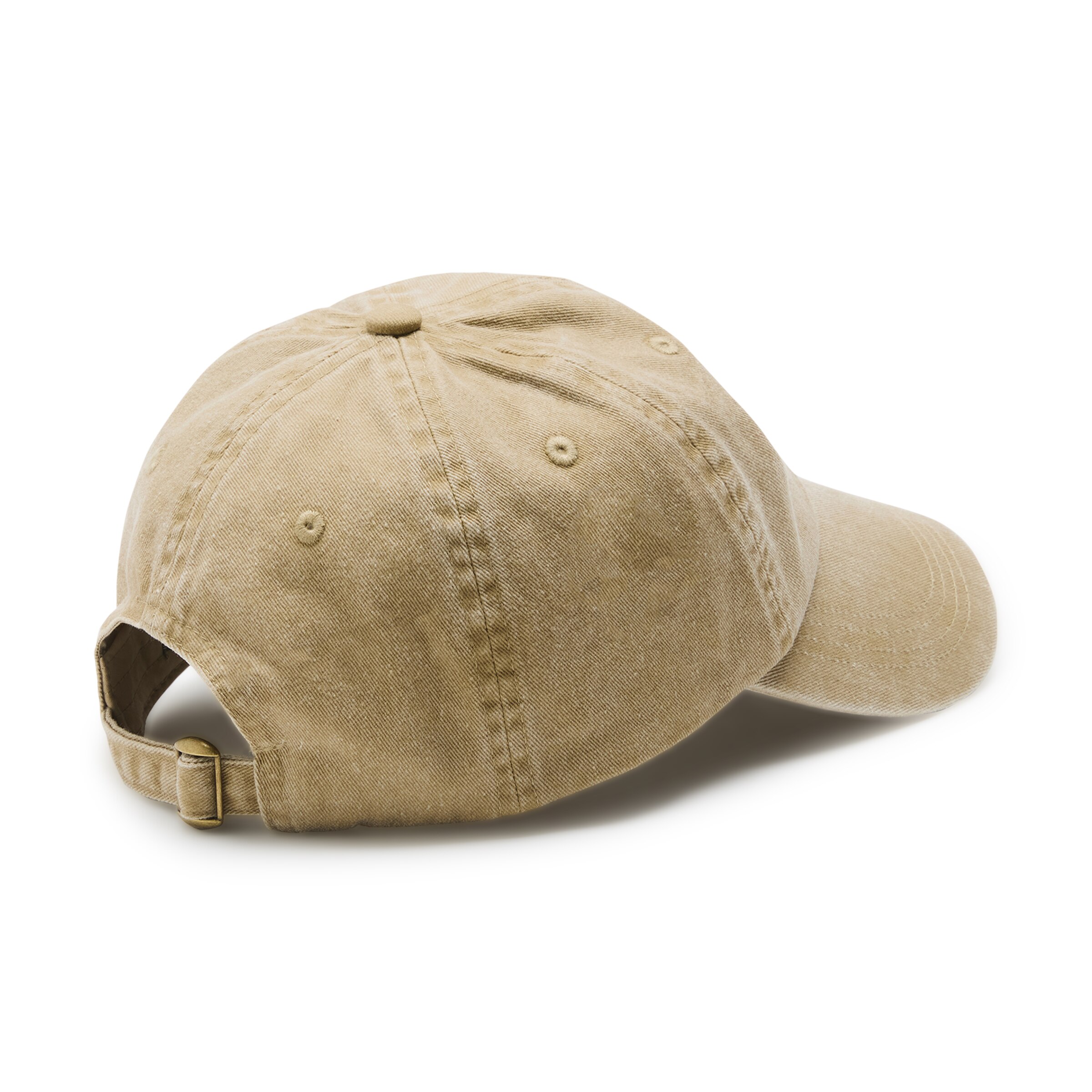 Gorra twill lavada de hombre - Beige claro Beige claro-2