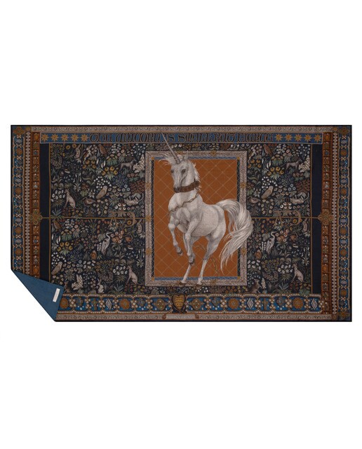 Lenço The Exalted Unicorn Estampado-1