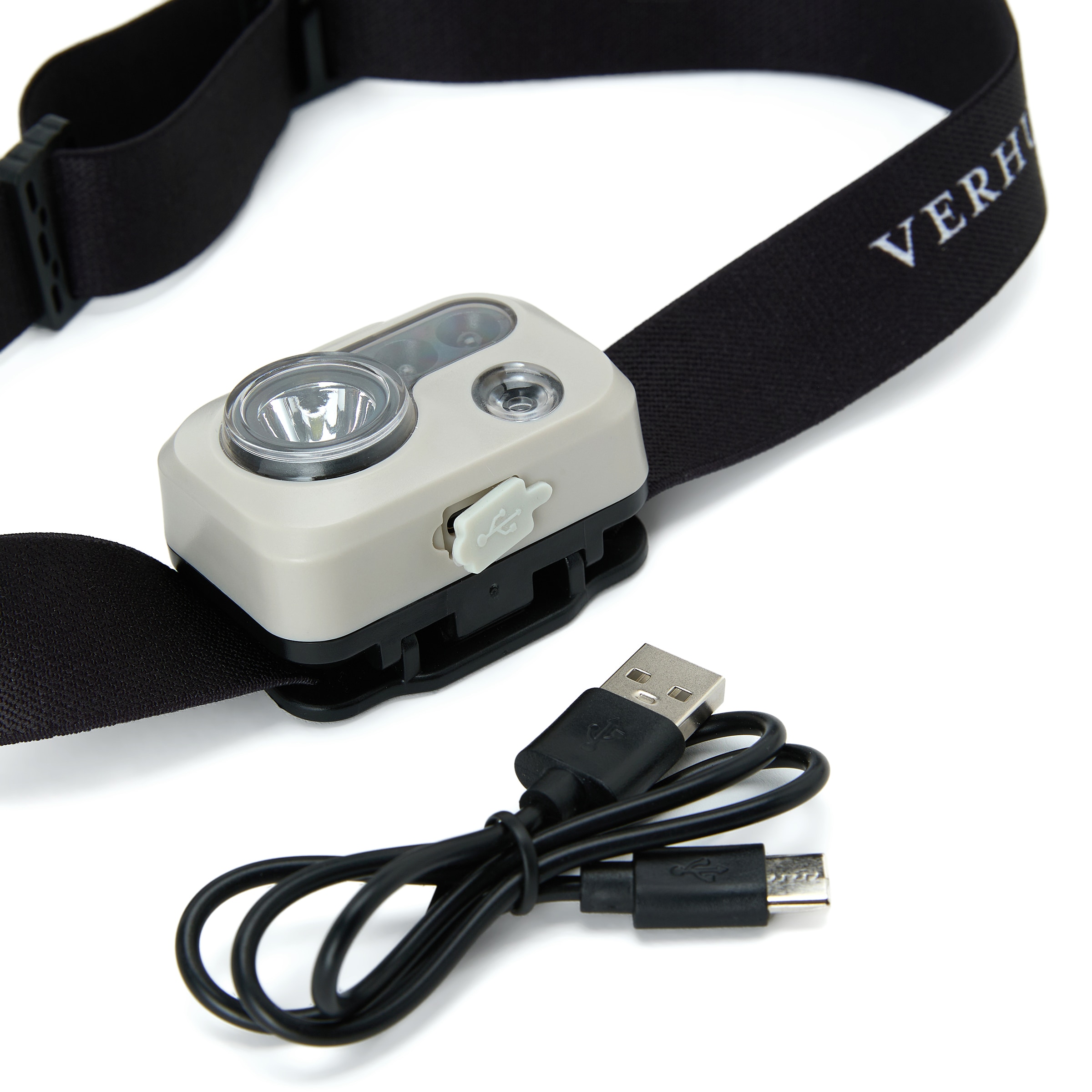 Lanterna Frontal Preto-5