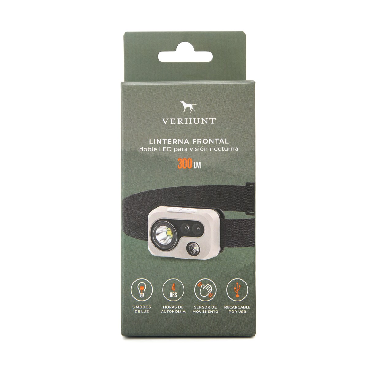 Lanterna Frontal Preto-6