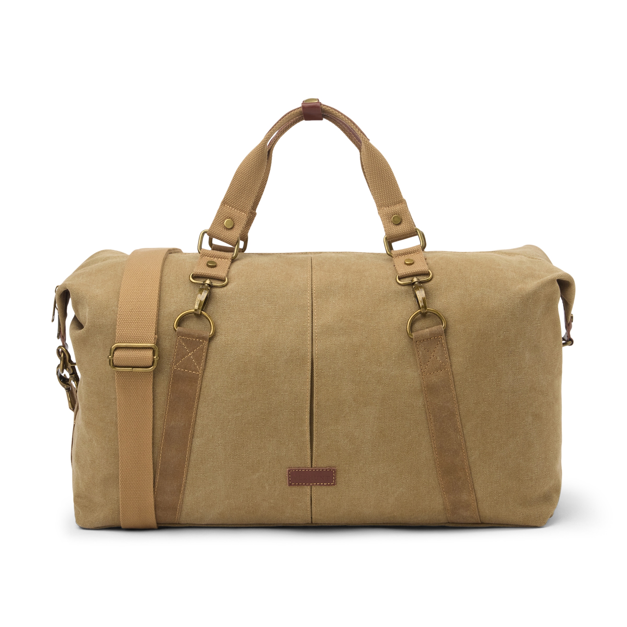 Imagem 0 de Saco de Viagem em Lona e Pele