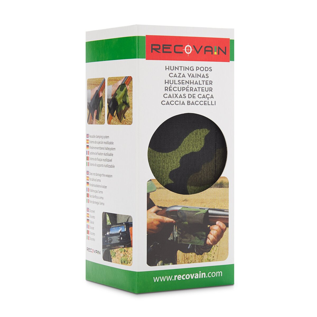 Recipiente de Cartuchos Usados para Destro Camuflagem-2